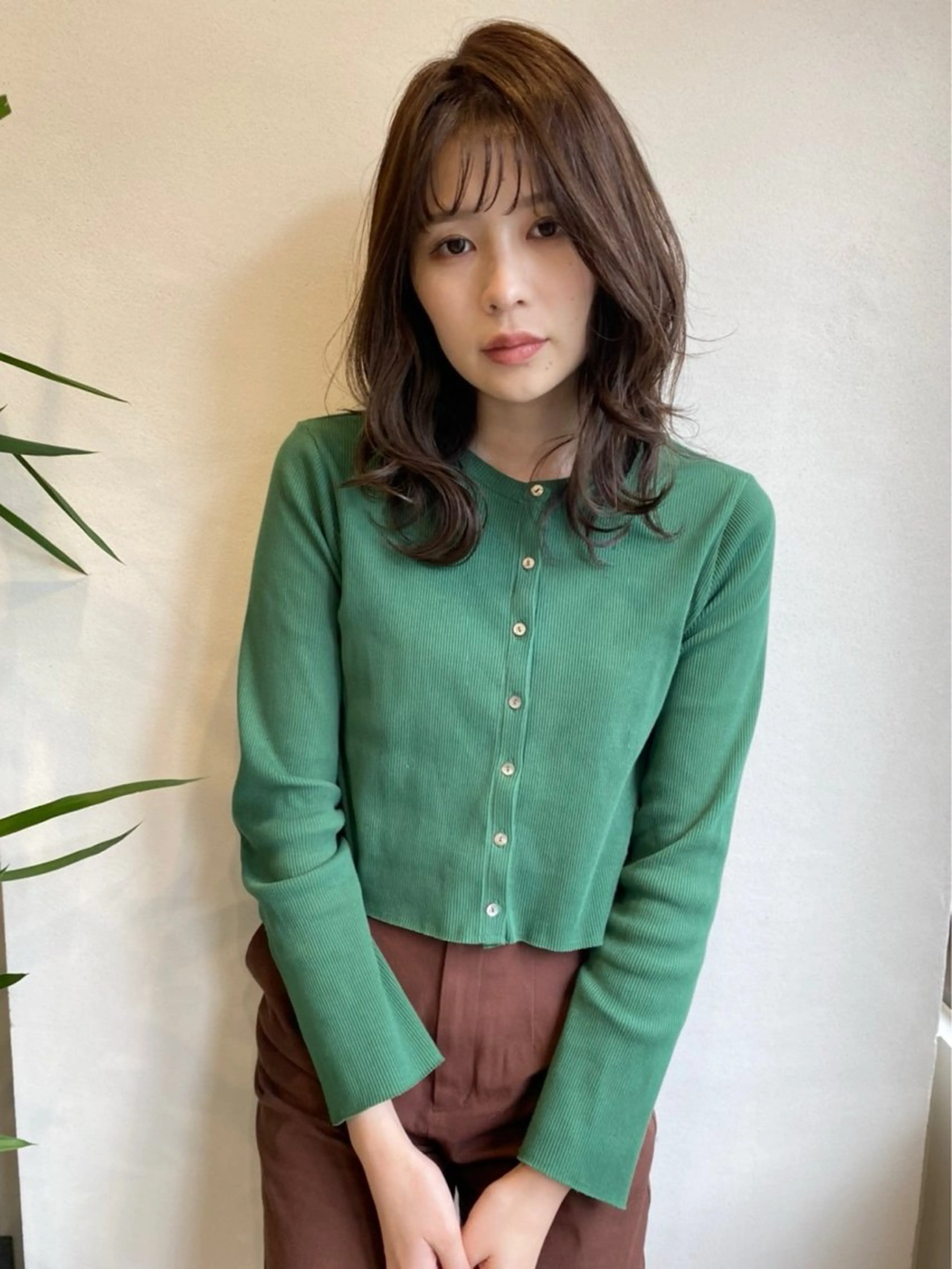 セミロング パーマ ✨モデルさん募集中✨ サギヤタクミのヘアスタイル