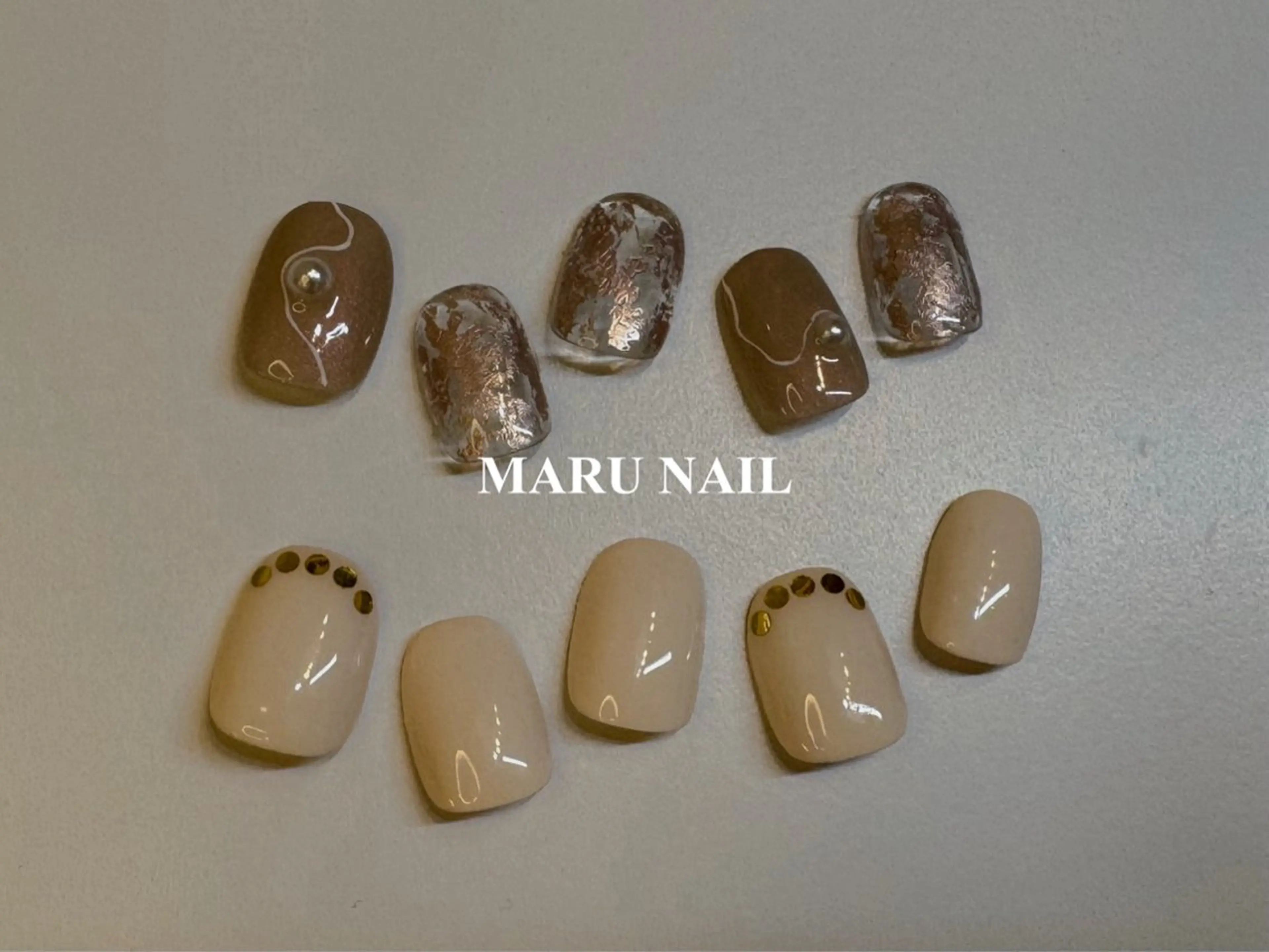 ネイル シンプルネイル MARU NAIL natsukiのネイルデザイン