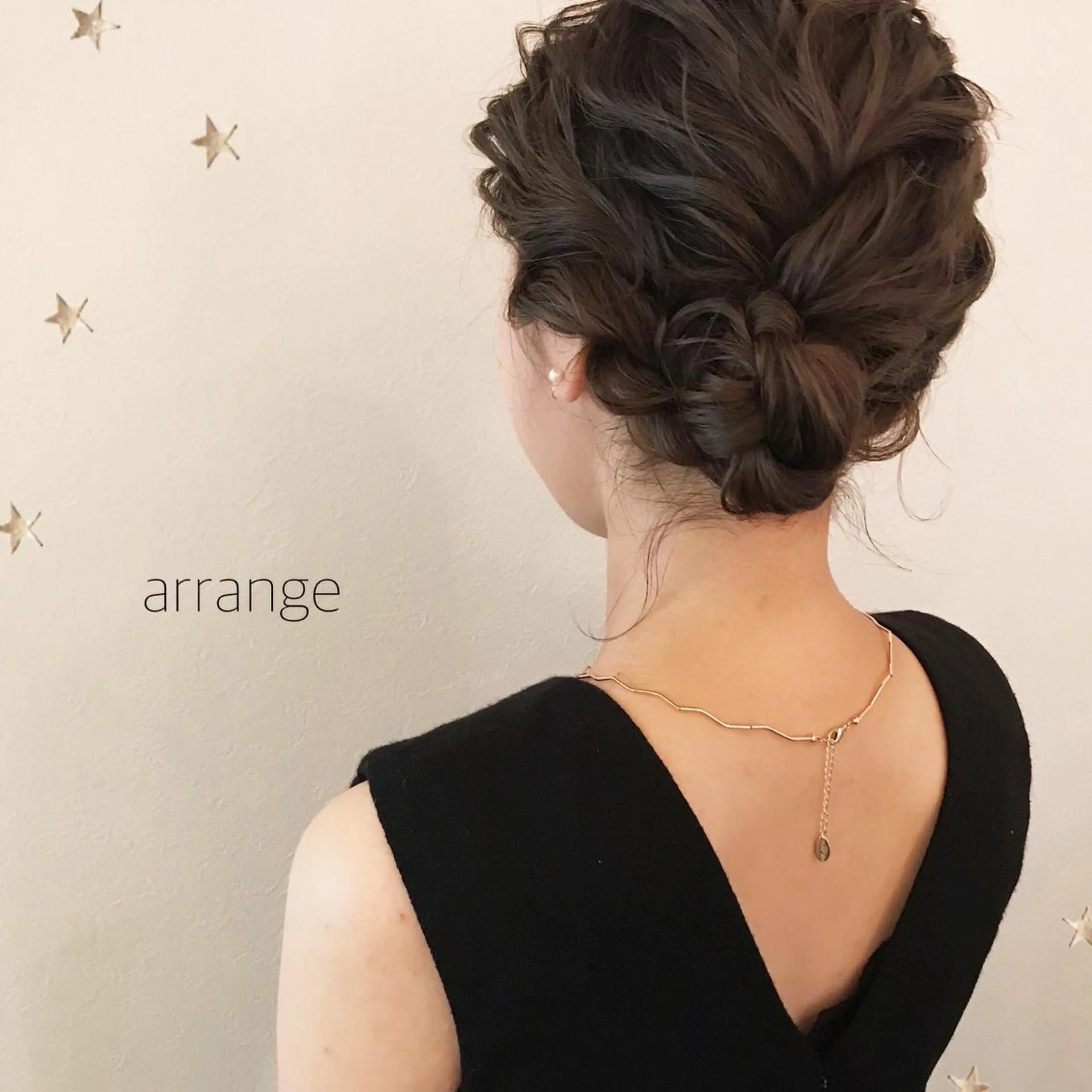 ミディアム ヘアアレンジ salon AKIRA所属・市川 千夏のヘアスタイル