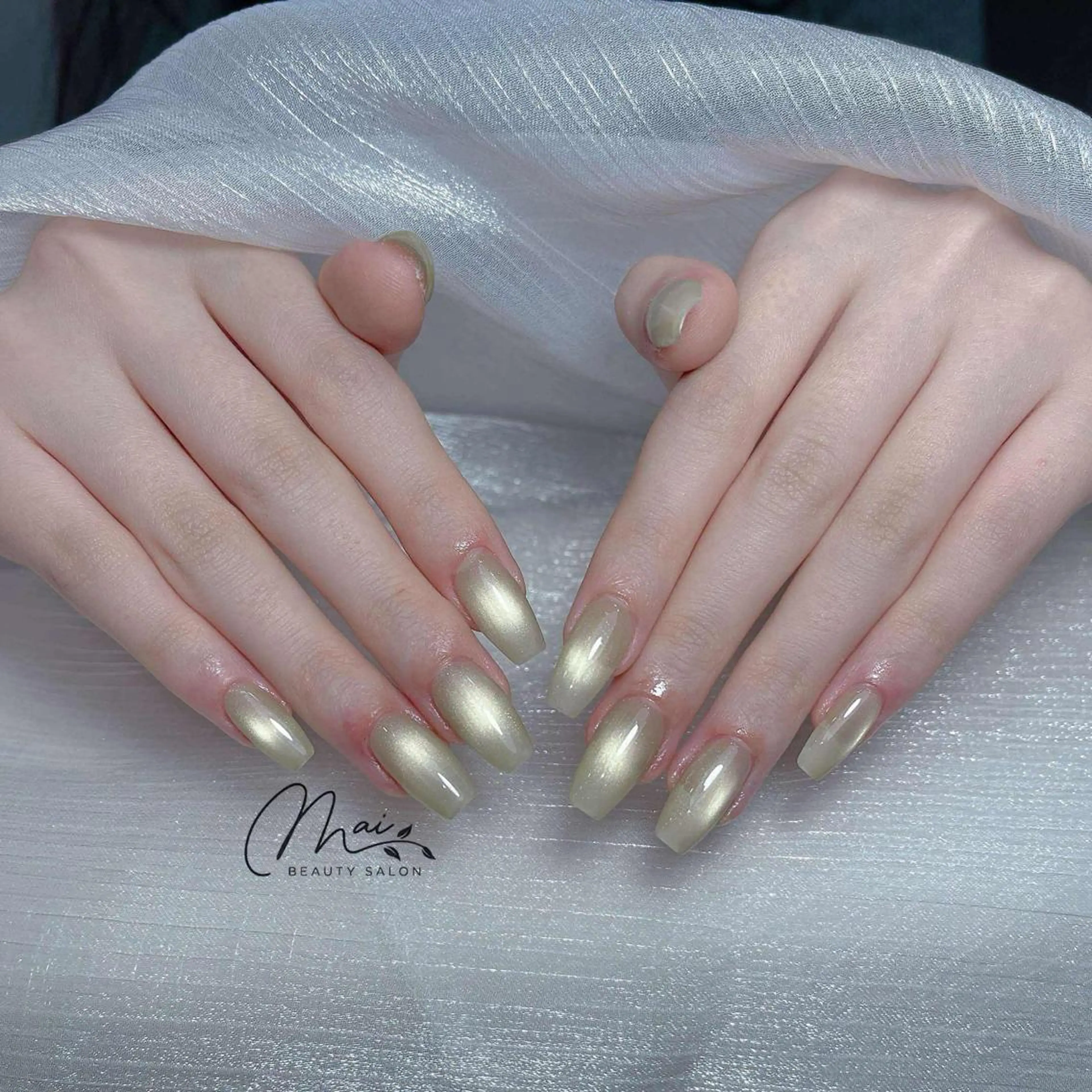 ネイル フットネイル ジェルネイル マグネットネイル パラジェル ワンホンネイル MaiBeauty Niのネイルデザイン