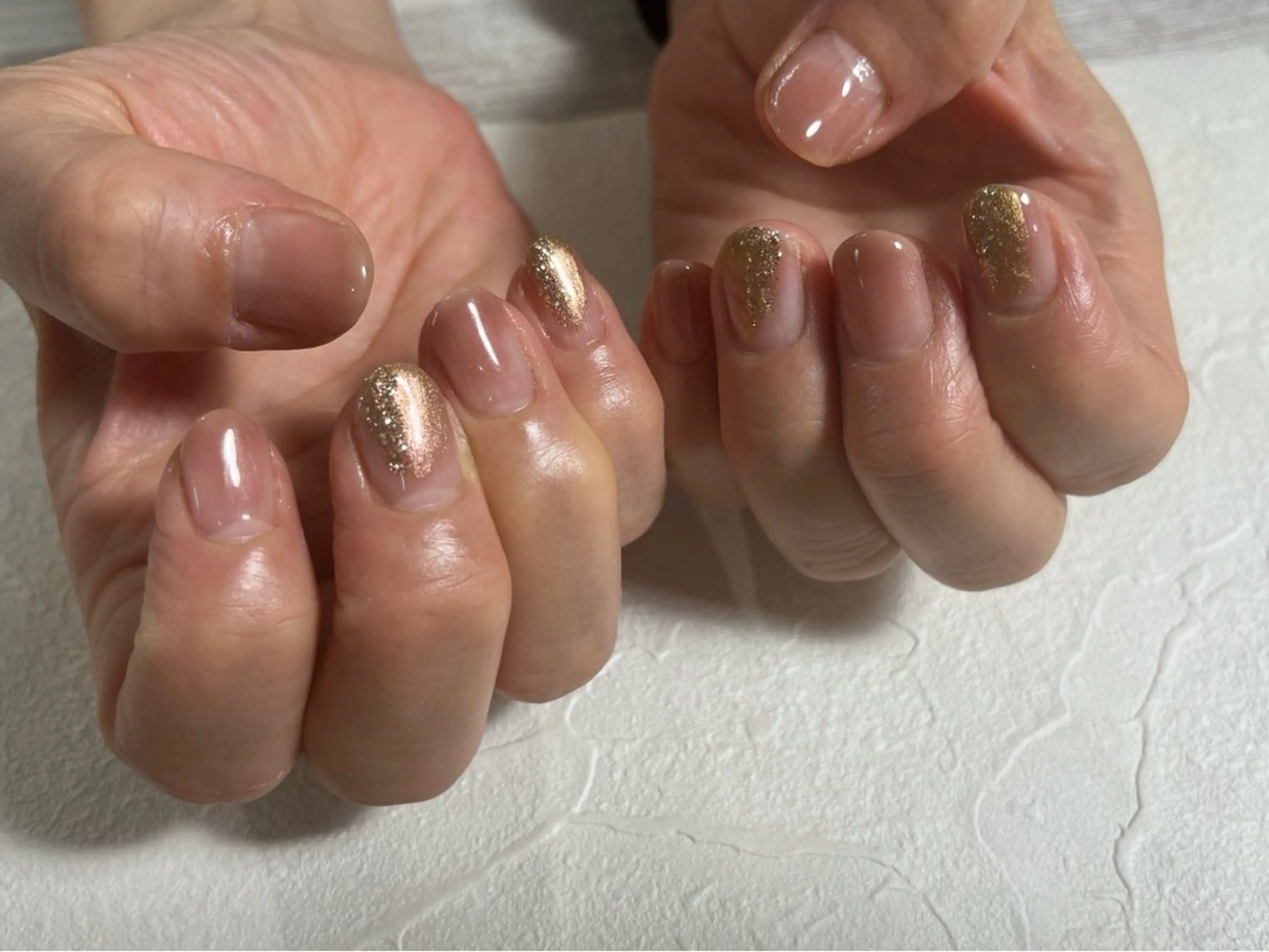 ネイル オーロラネイル フットネイル フレンチネイル ジェルネイル 韓国ネイル ハンドネイル kiki nail たまプラーザのネイルデザイン