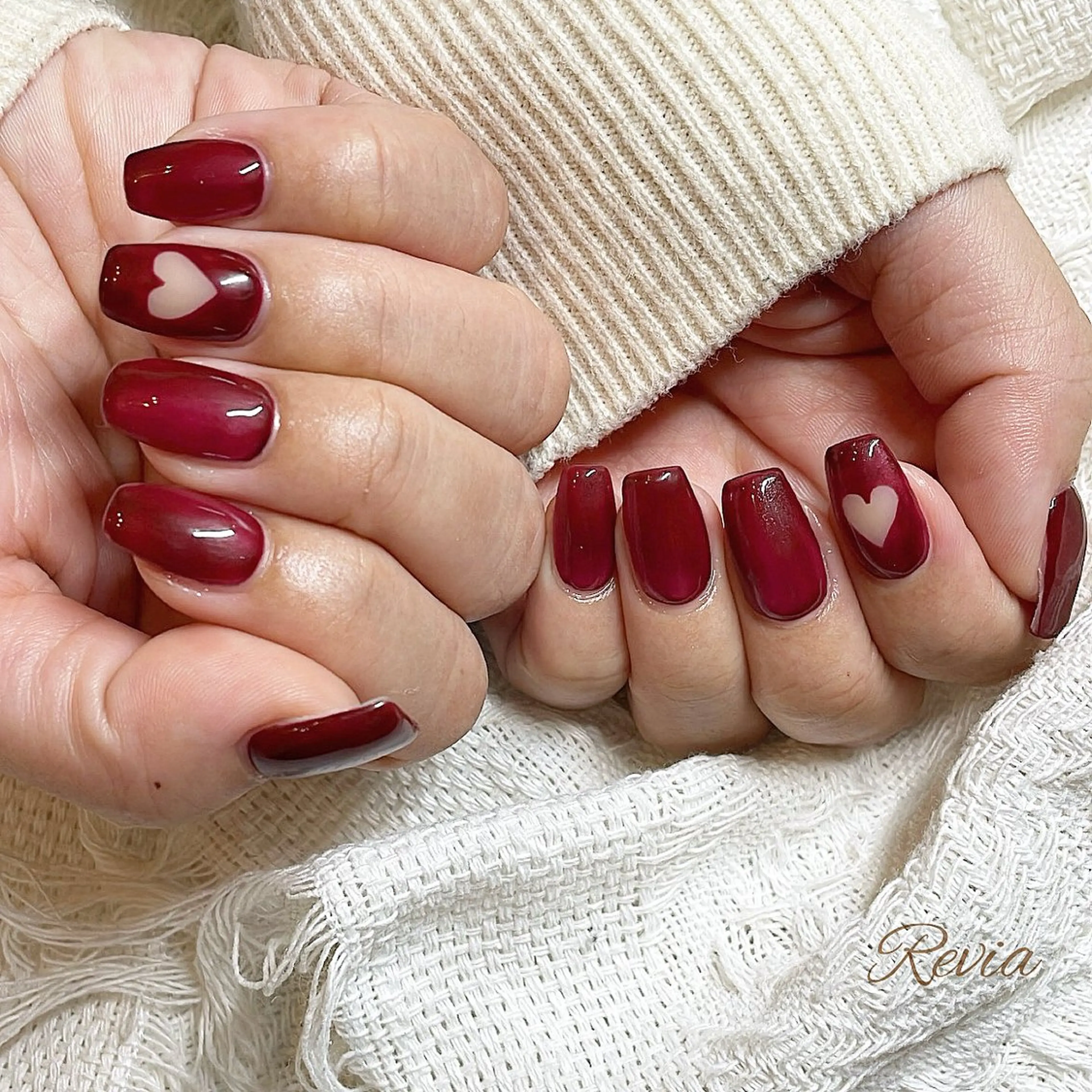 ネイル ハンドネイル revia所属・ERI Nailistのネイルデザイン