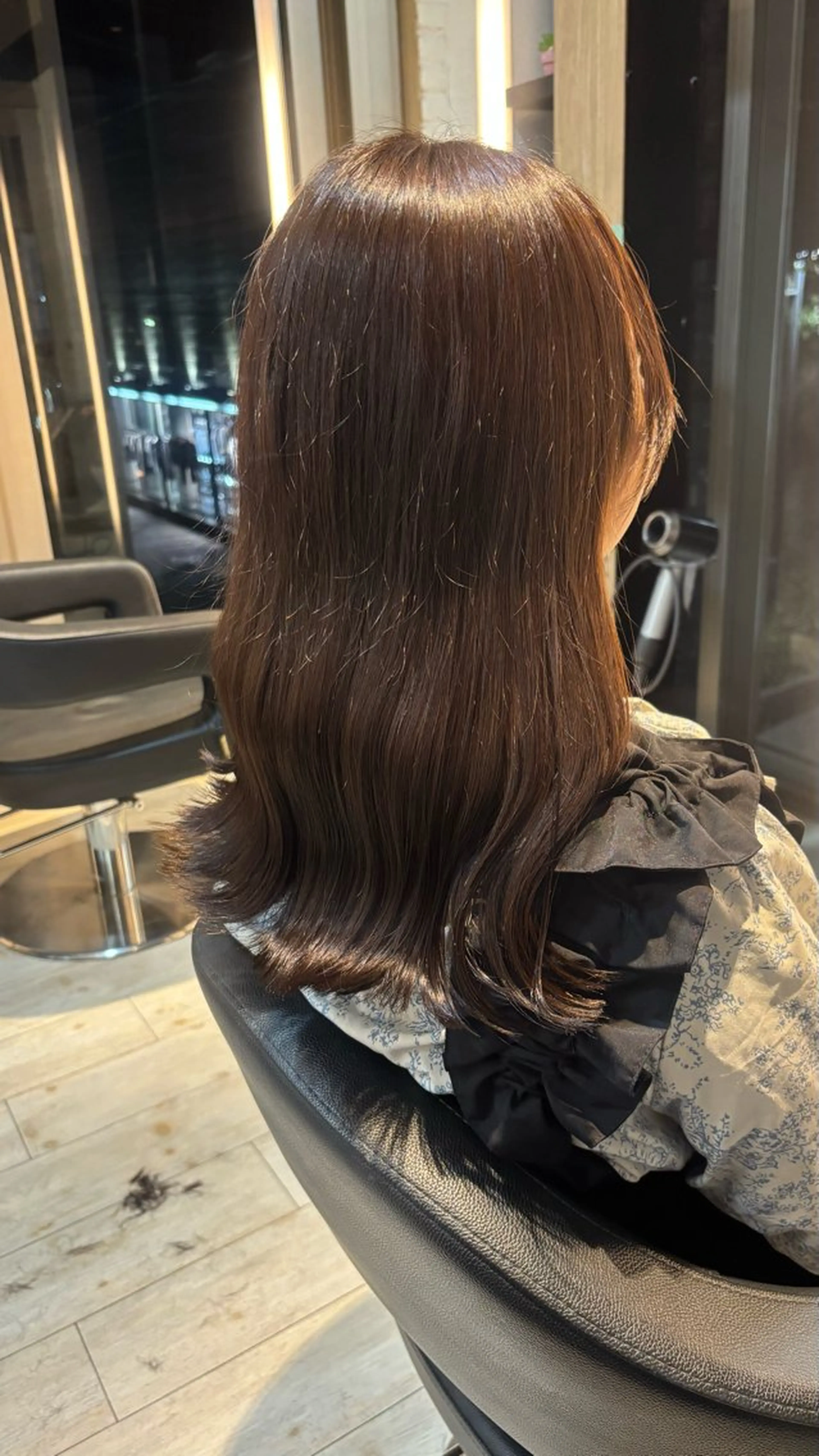 🇰🇷韓国風🇰🇷ワンカラー+Kerastaseカクテルトリートメントの写真