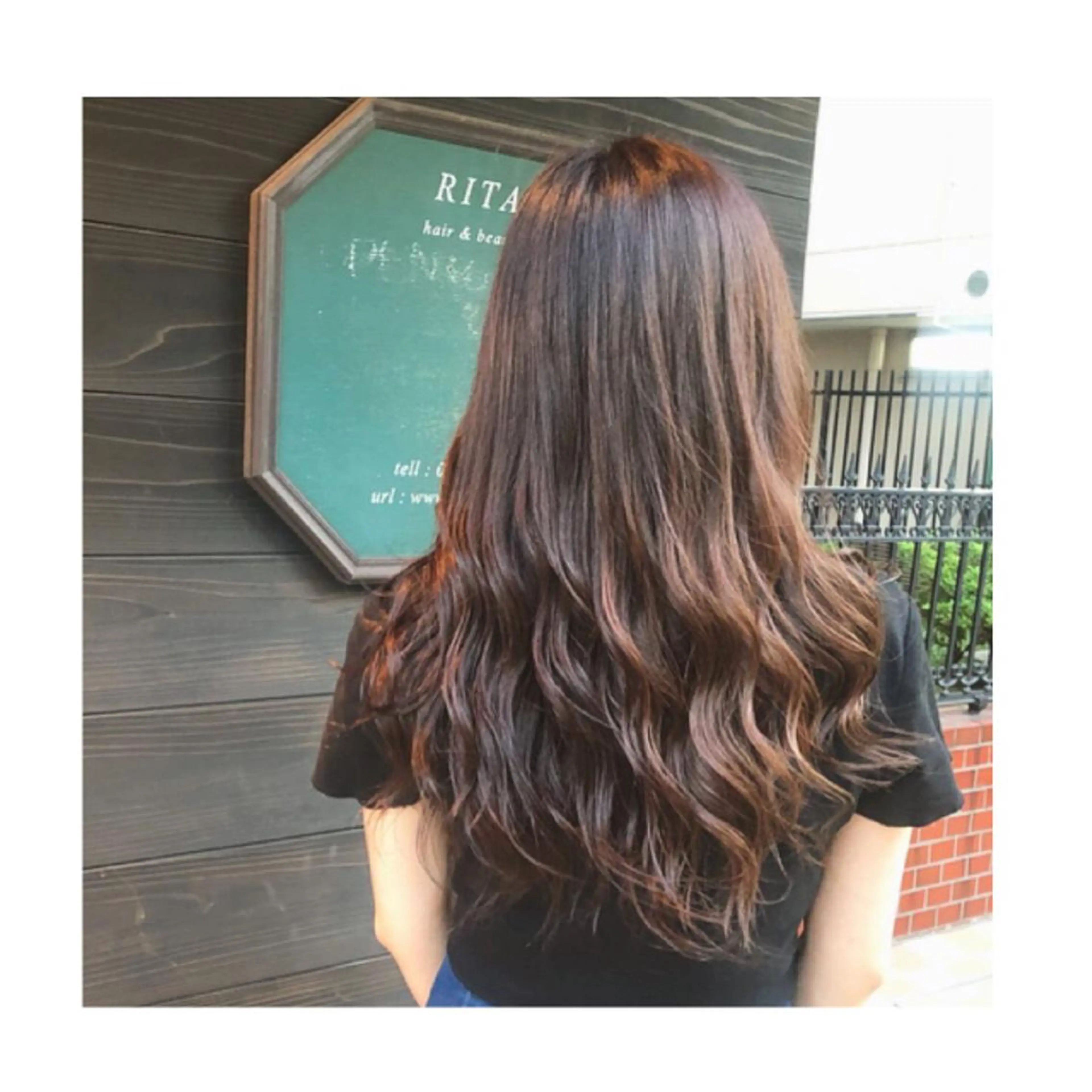 ロング マツエク・マツパ ヘアカラー トリートメント ❁⃘ ち だ り さ ❁⃘のヘアスタイル