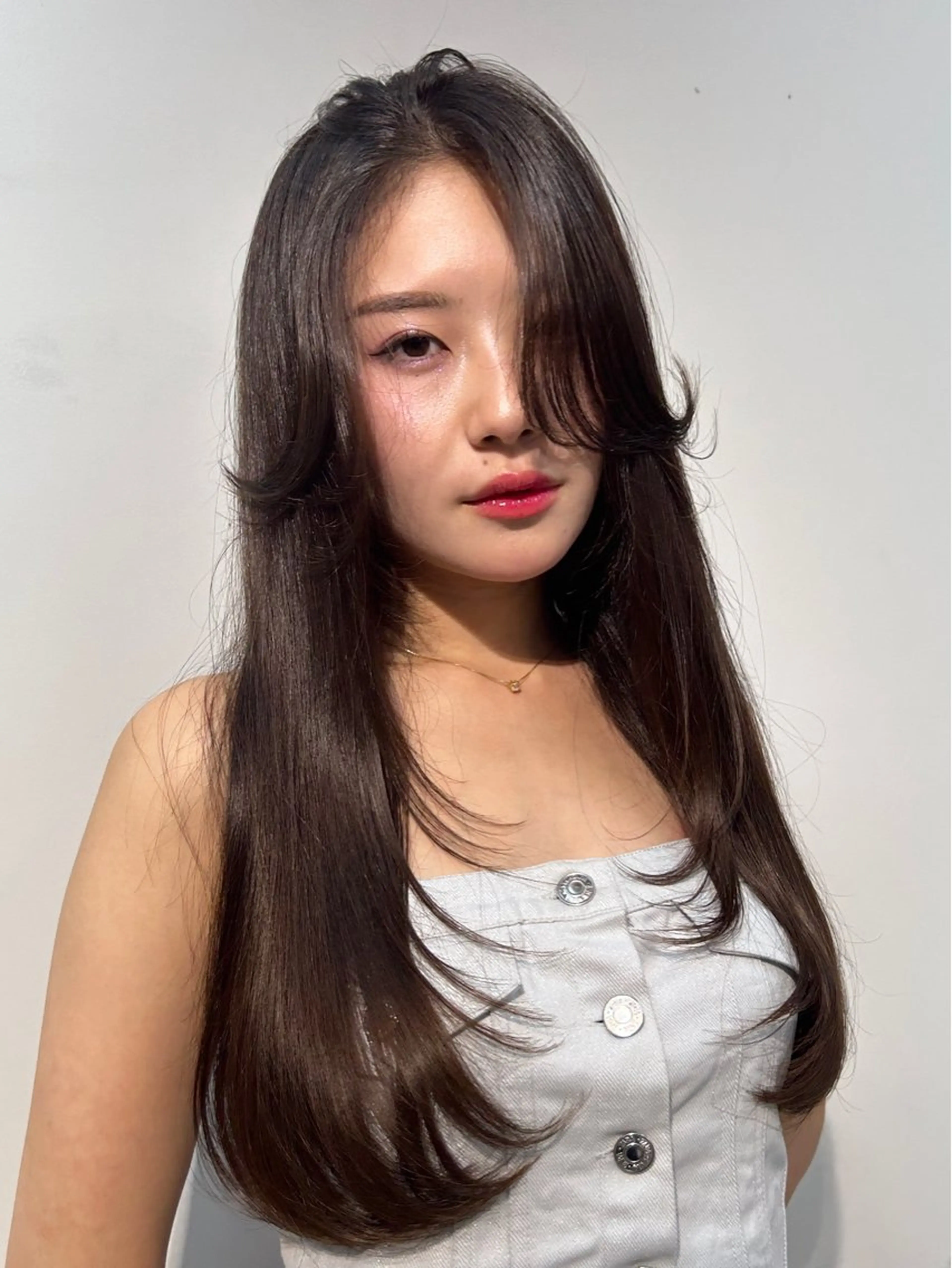 ロング レイヤー×ツヤカラー 渋谷/kougaのヘアスタイル