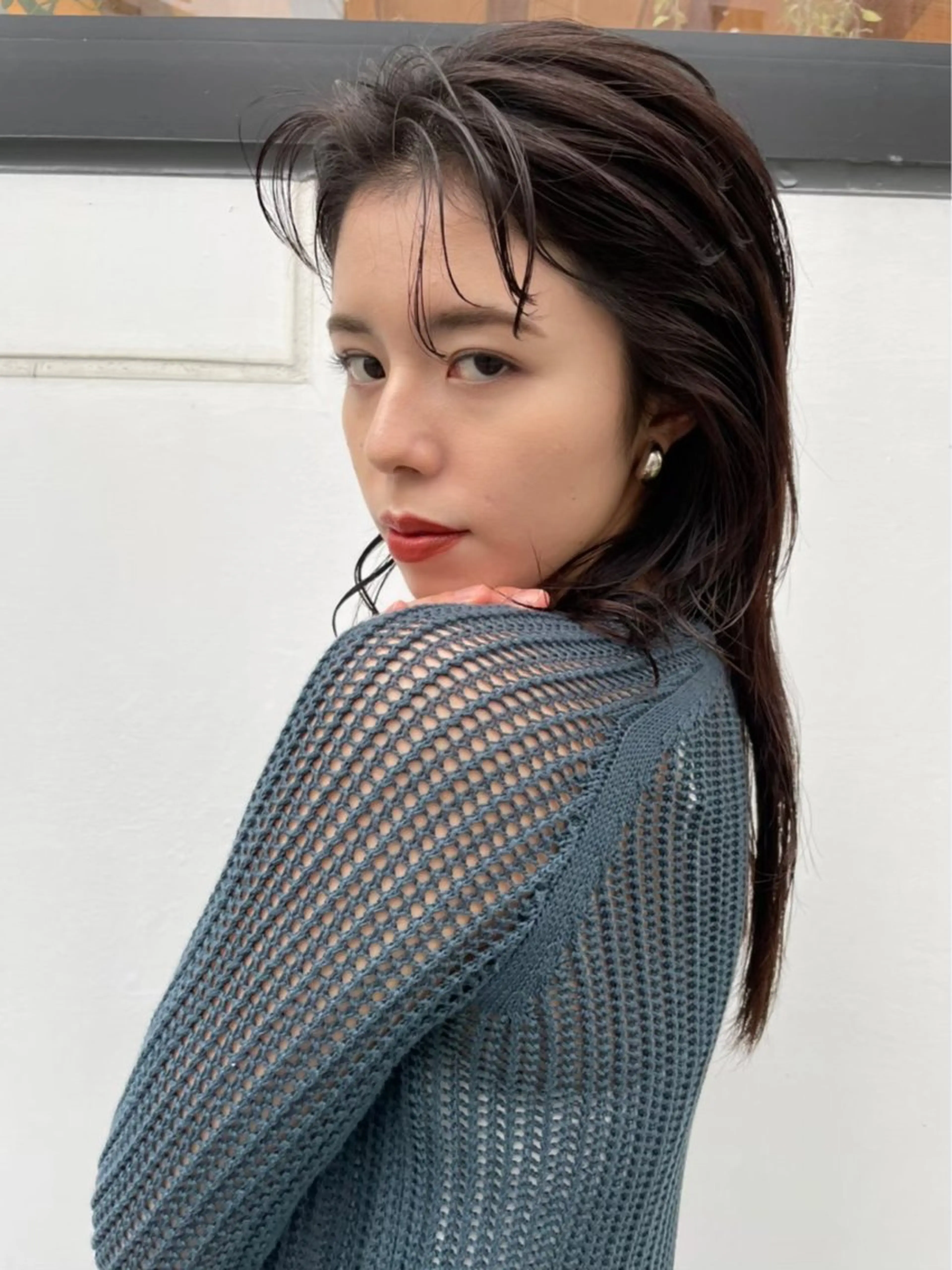 セミロング 土屋 美賀のヘアスタイル