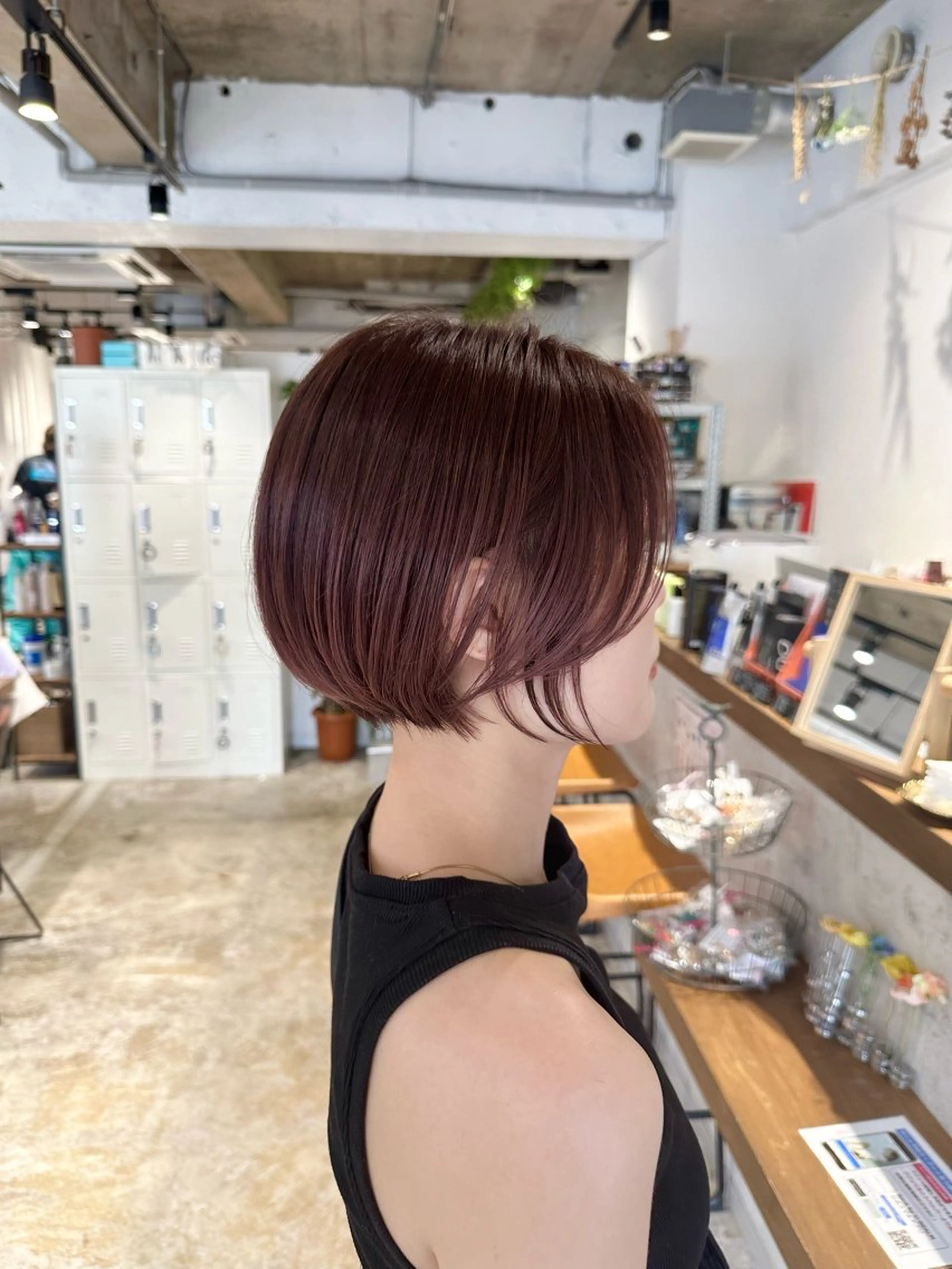 ショート カット ヘアカラー ✨圧倒的満足度◎ 小顔美人ショート✨佃のヘアスタイル