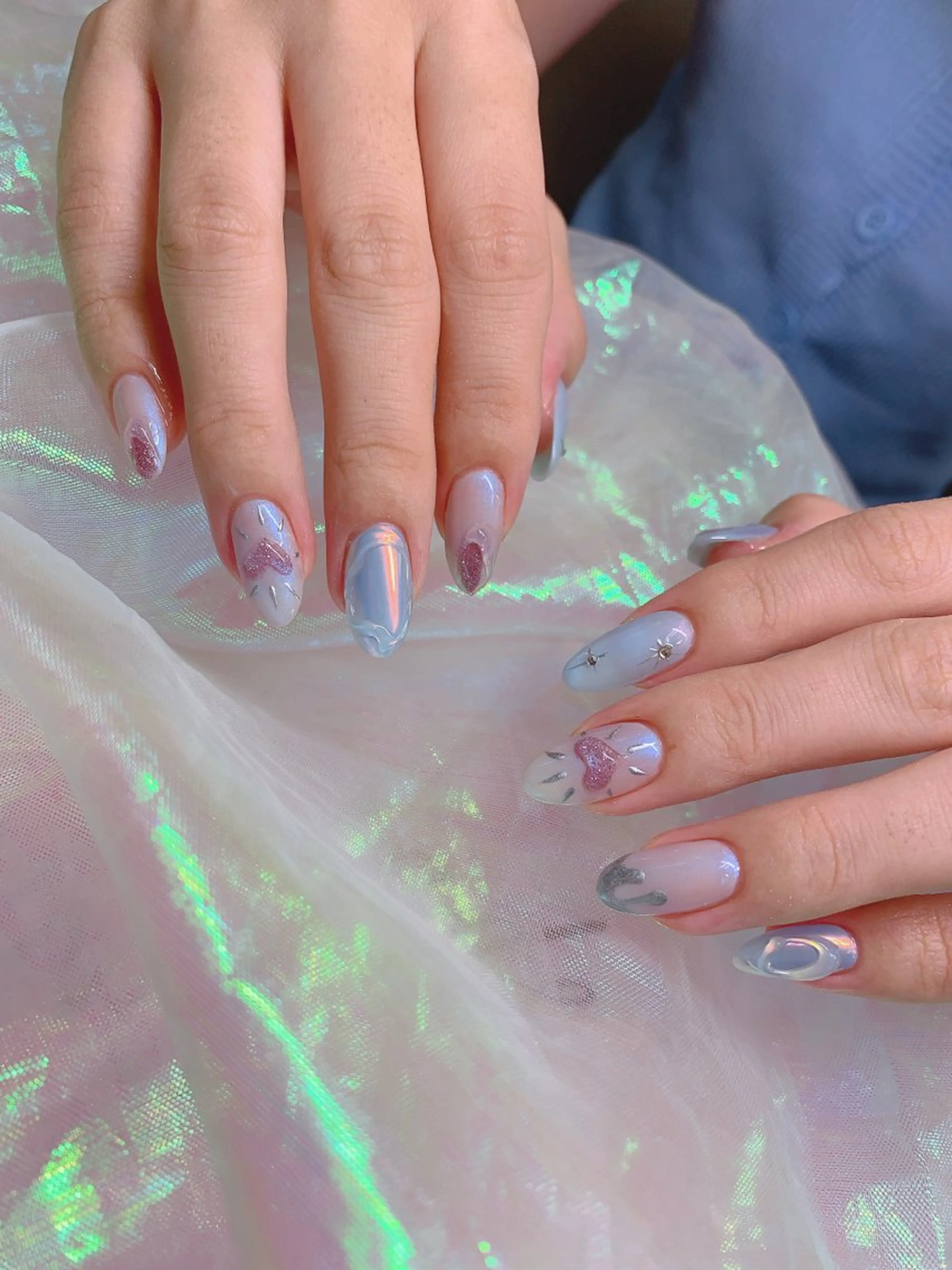 ネイル アートネイル クリアネイル フラッシュネイル フットネイル フレンチネイル インフィニティ ネイルサロンのネイルデザイン