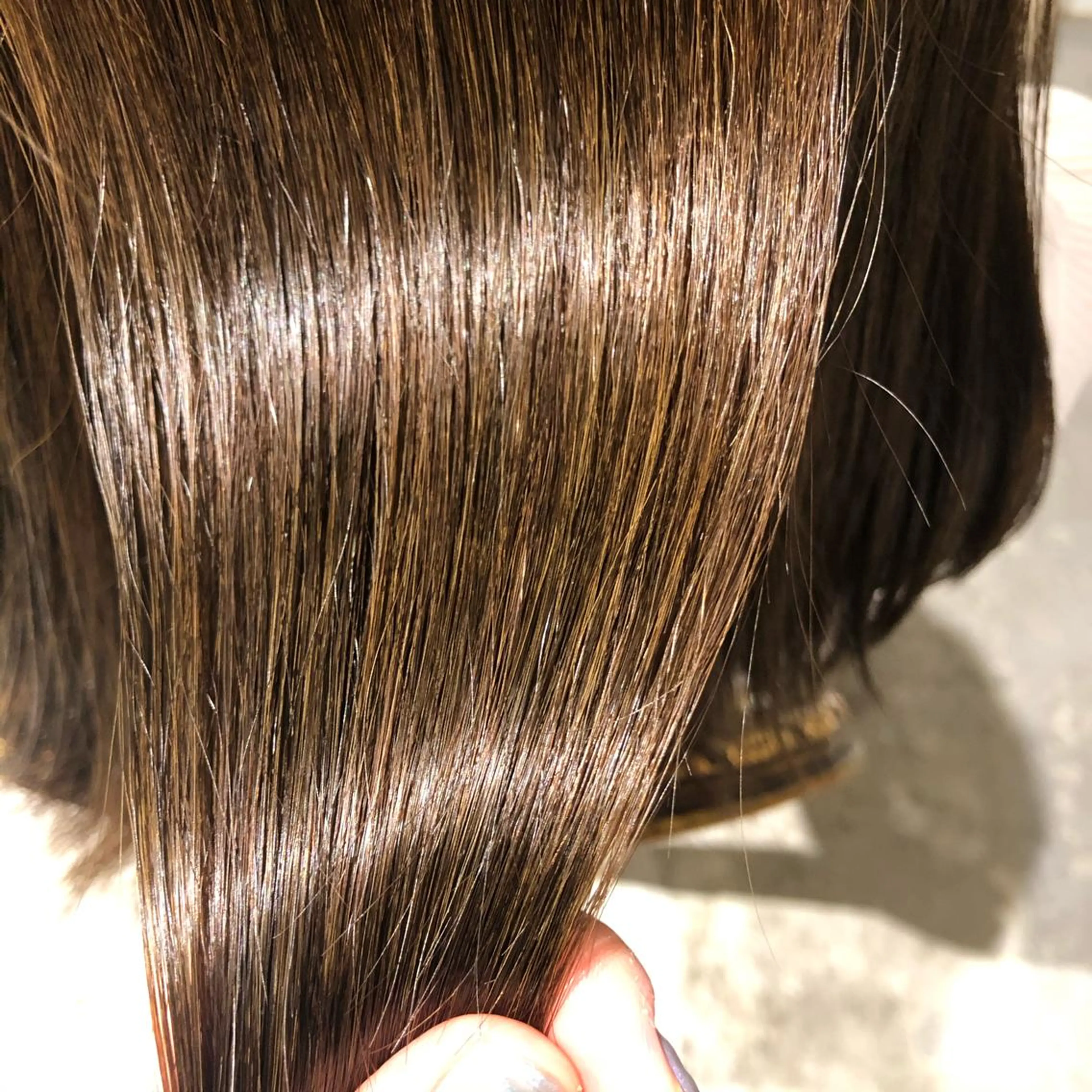 セミロング トリートメント 植田 彩加のヘアスタイル