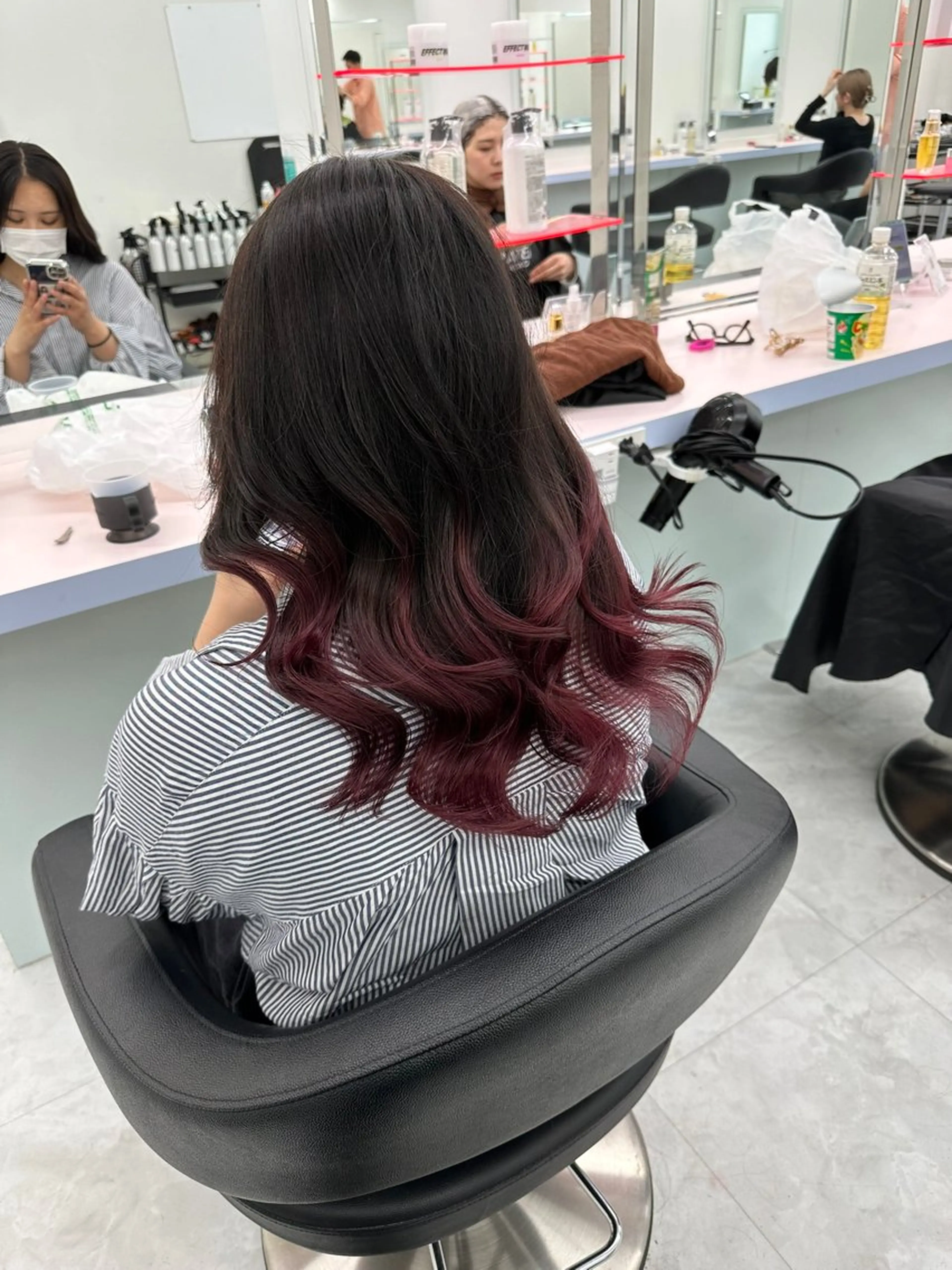 ミディアム カラー カット ヘアカラー ヘッドスパ 🫧ハイトーン🫧 ベージュ🫧徹哉のヘアスタイル