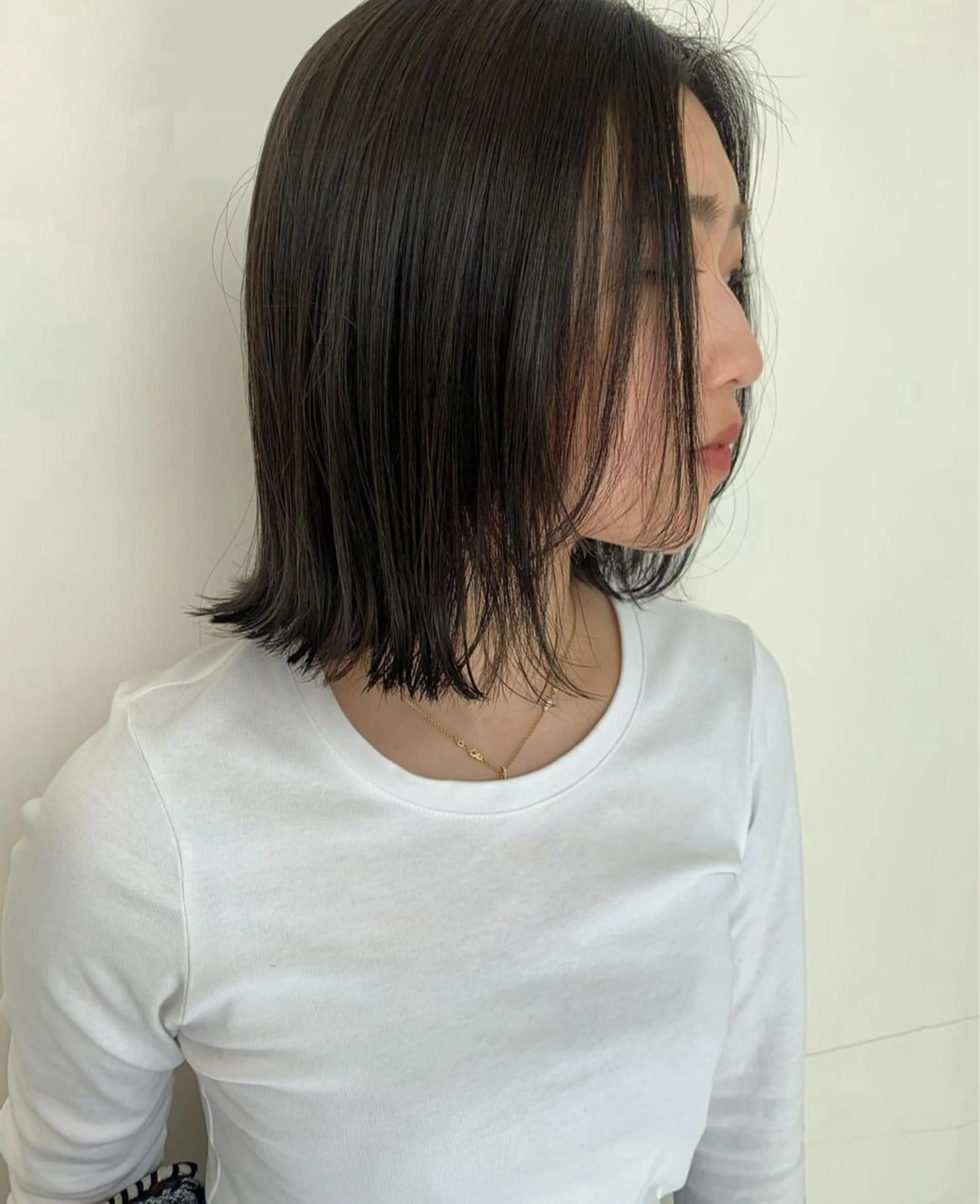 ミディアム ヘアカラー トリートメント ハイトーン/ 髪質改善/ヒロタリカのヘアスタイル