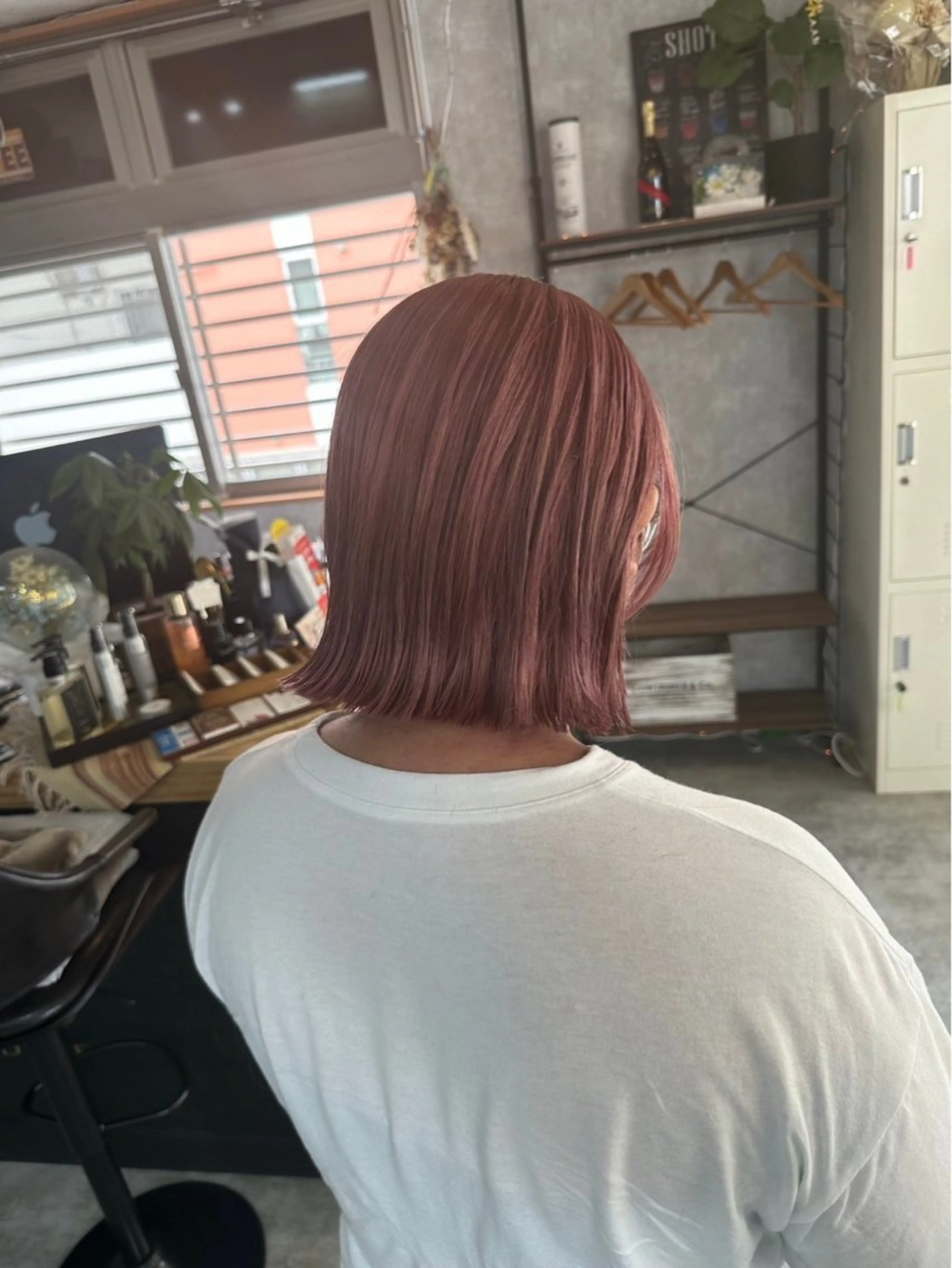 ショート カラー C'LD Hair Produce【シールドヘアープロデュース】所属・シールドヘアー/那覇 /縮毛矯正/ブリーチのヘアスタイル