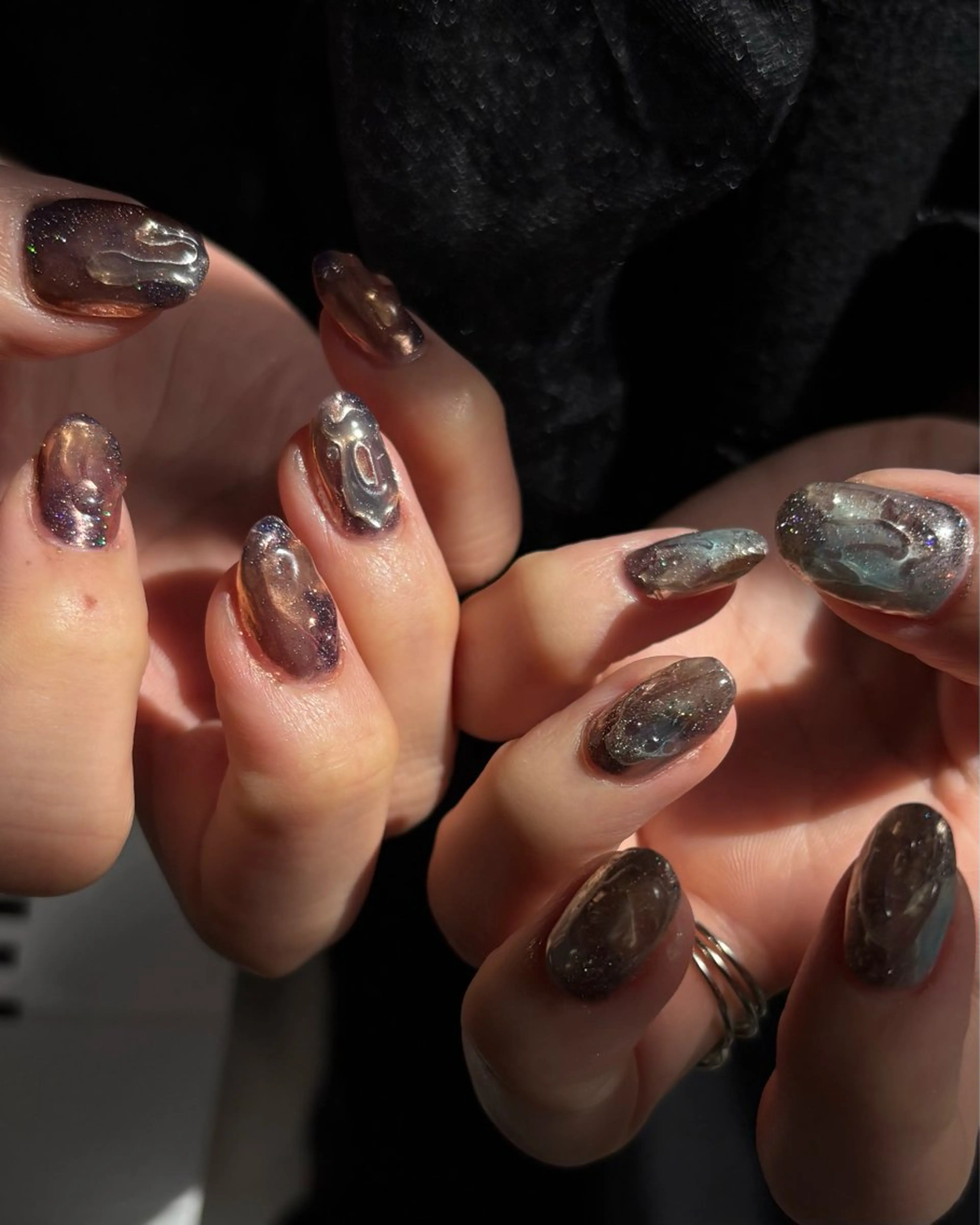 ネイル ハンドネイル 🪐富島彩夏 /海外nail🪐のネイルデザイン