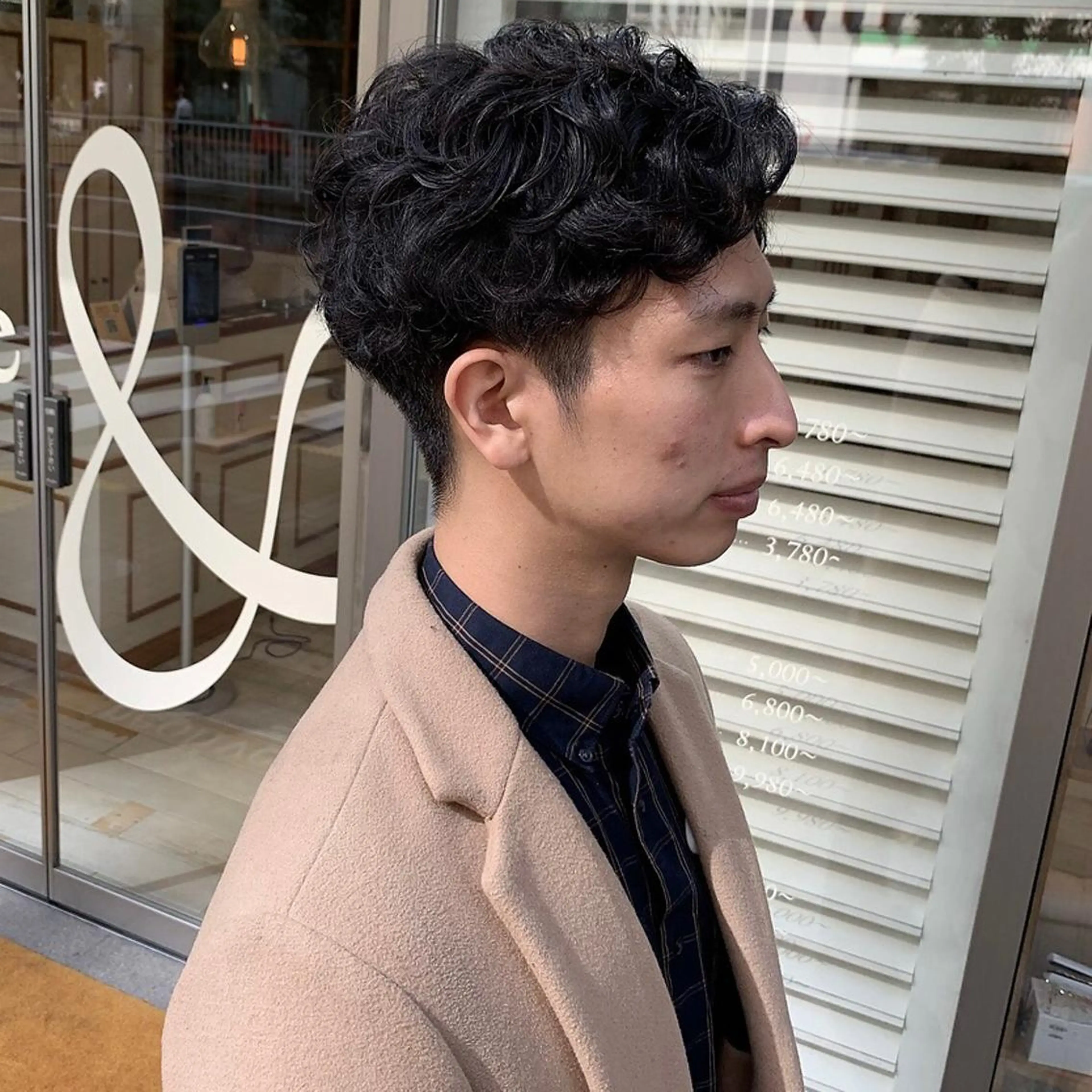 パーマ メンズ 渋谷/韓国風 西原直樹のヘアスタイル