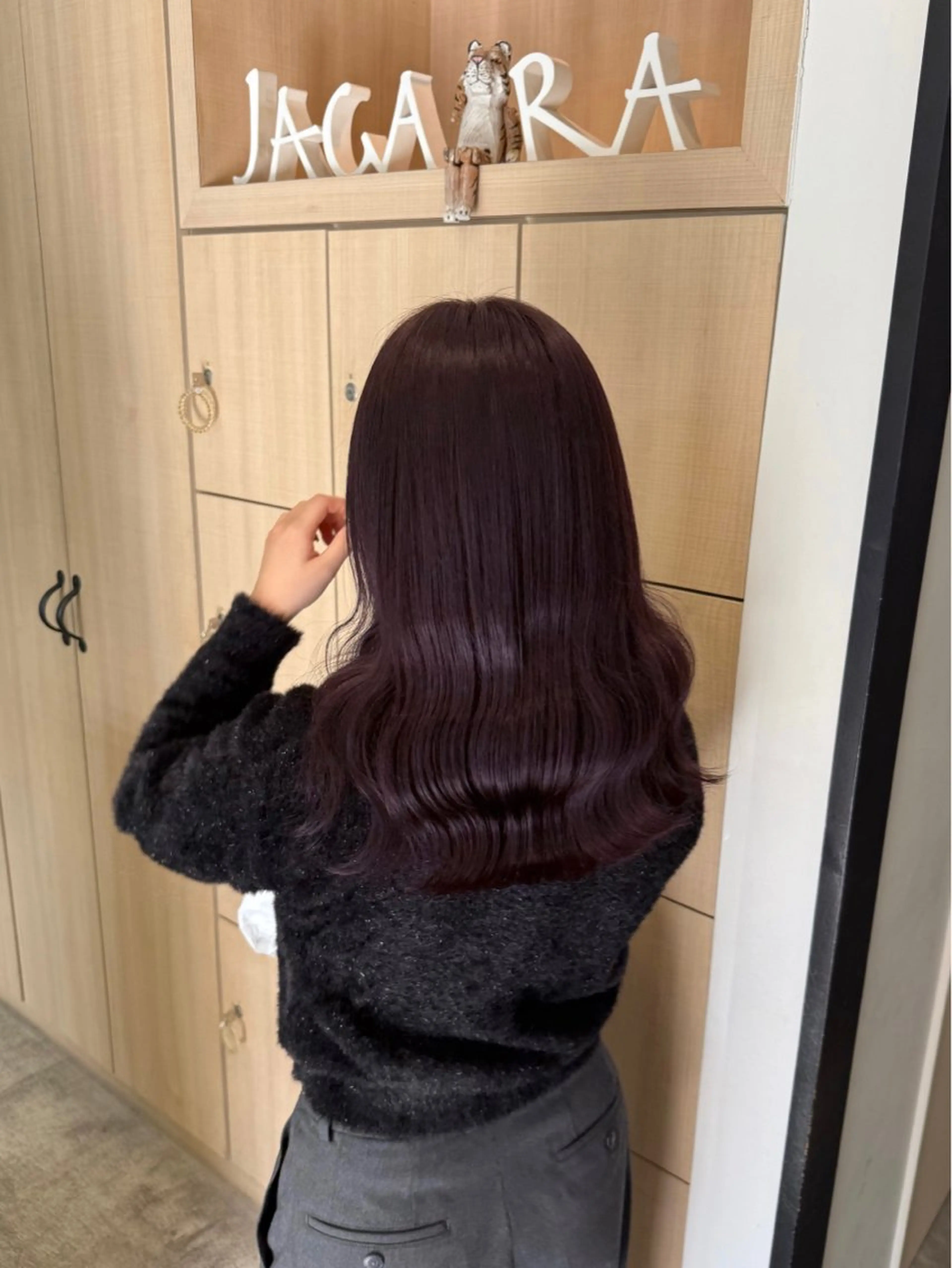 ロング カット ヘアカラー トリートメント 暖色カラー/ 透明感/kohinaのヘアスタイル