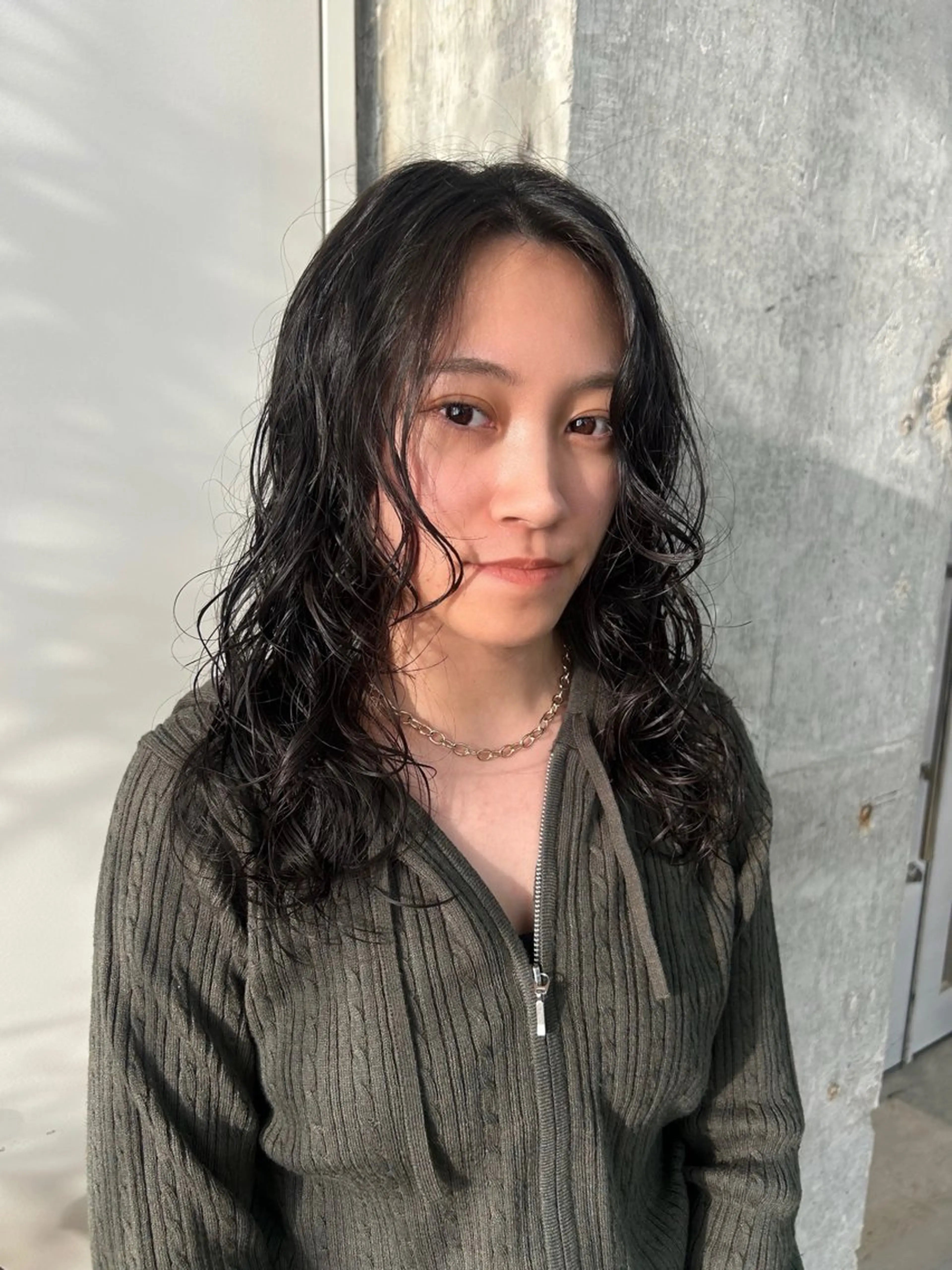 ロング カット ヘアカラー パーマ 伊藤ほのか /パーマ/ショートのヘアスタイル