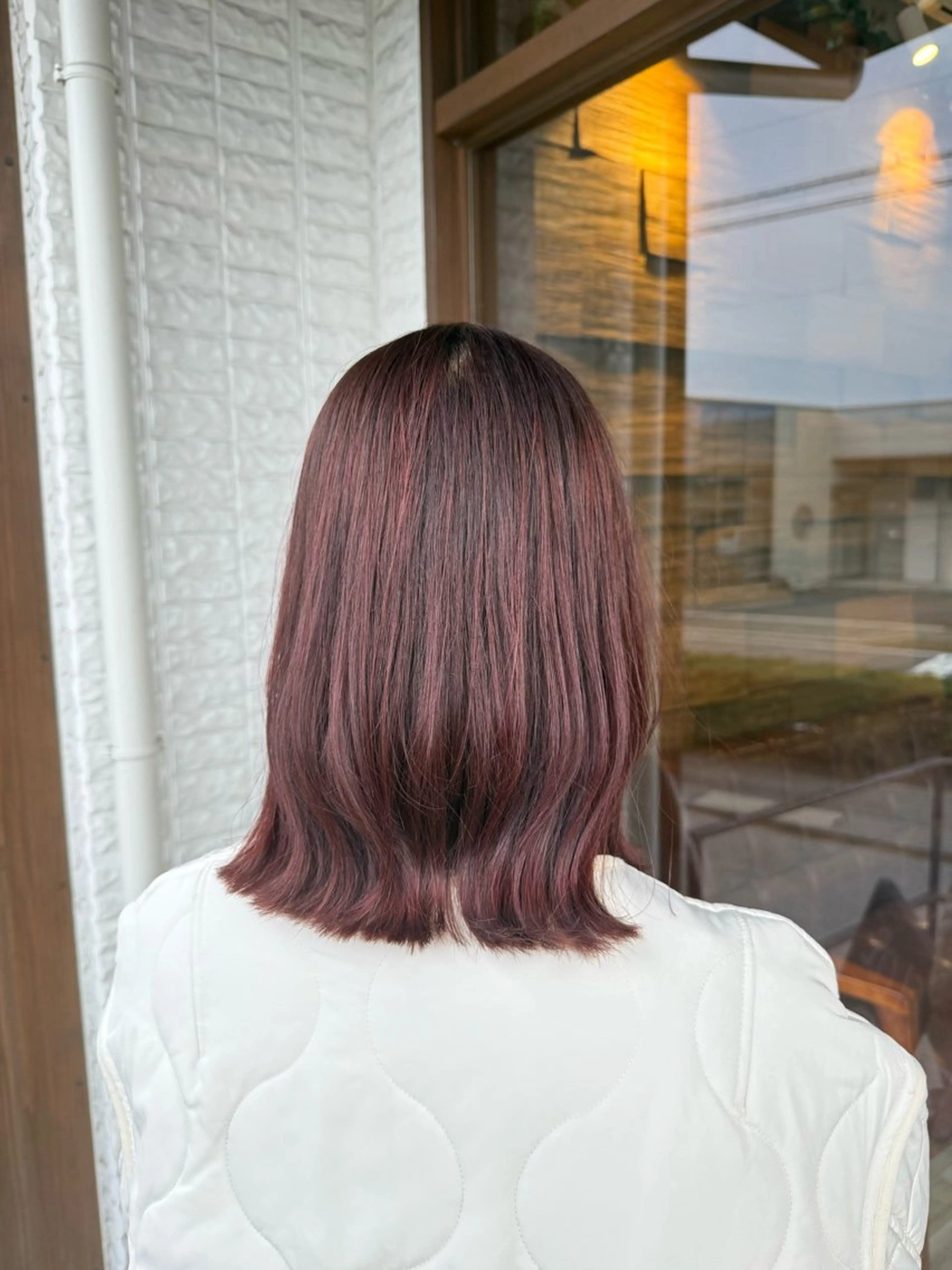 カラー ヘアカラー 髙崎 璃音のヘアスタイル