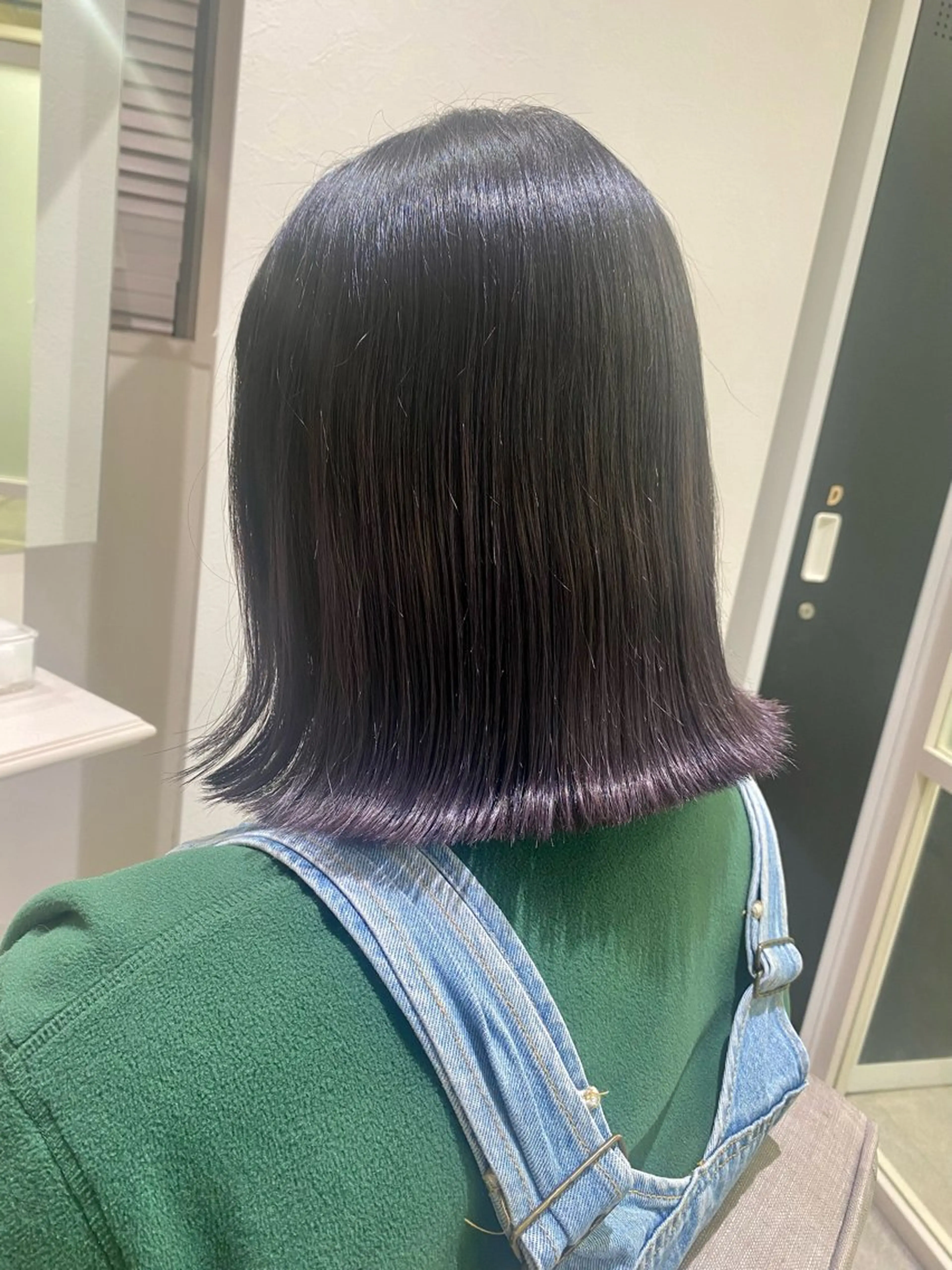 ミディアム カット ヘアカラー トリートメント 透明感カラー/ FRAME天王寺✨のヘアスタイル