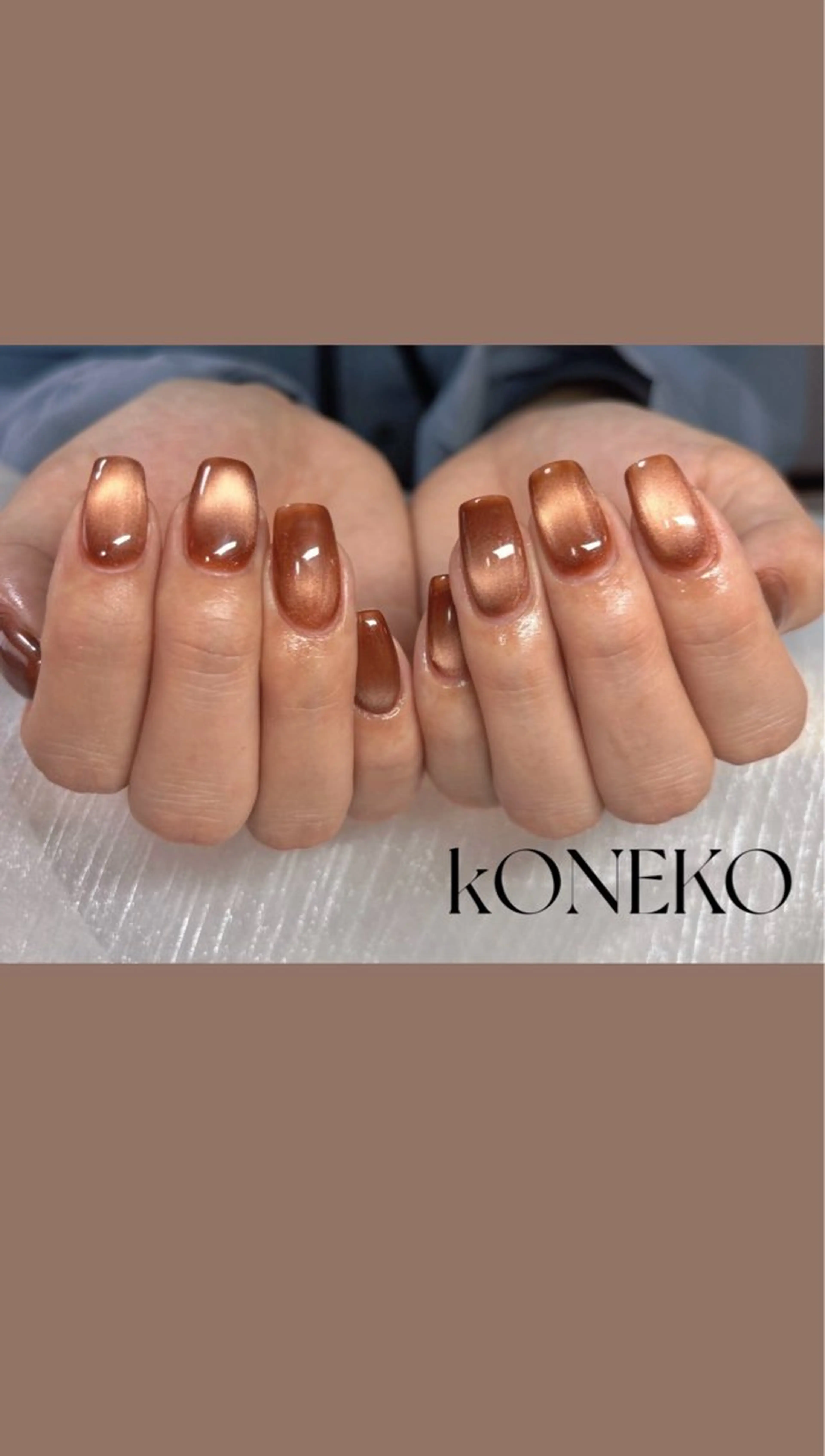 ネイル ハンドネイル コネコネイルサロン モデル用のネイルデザイン