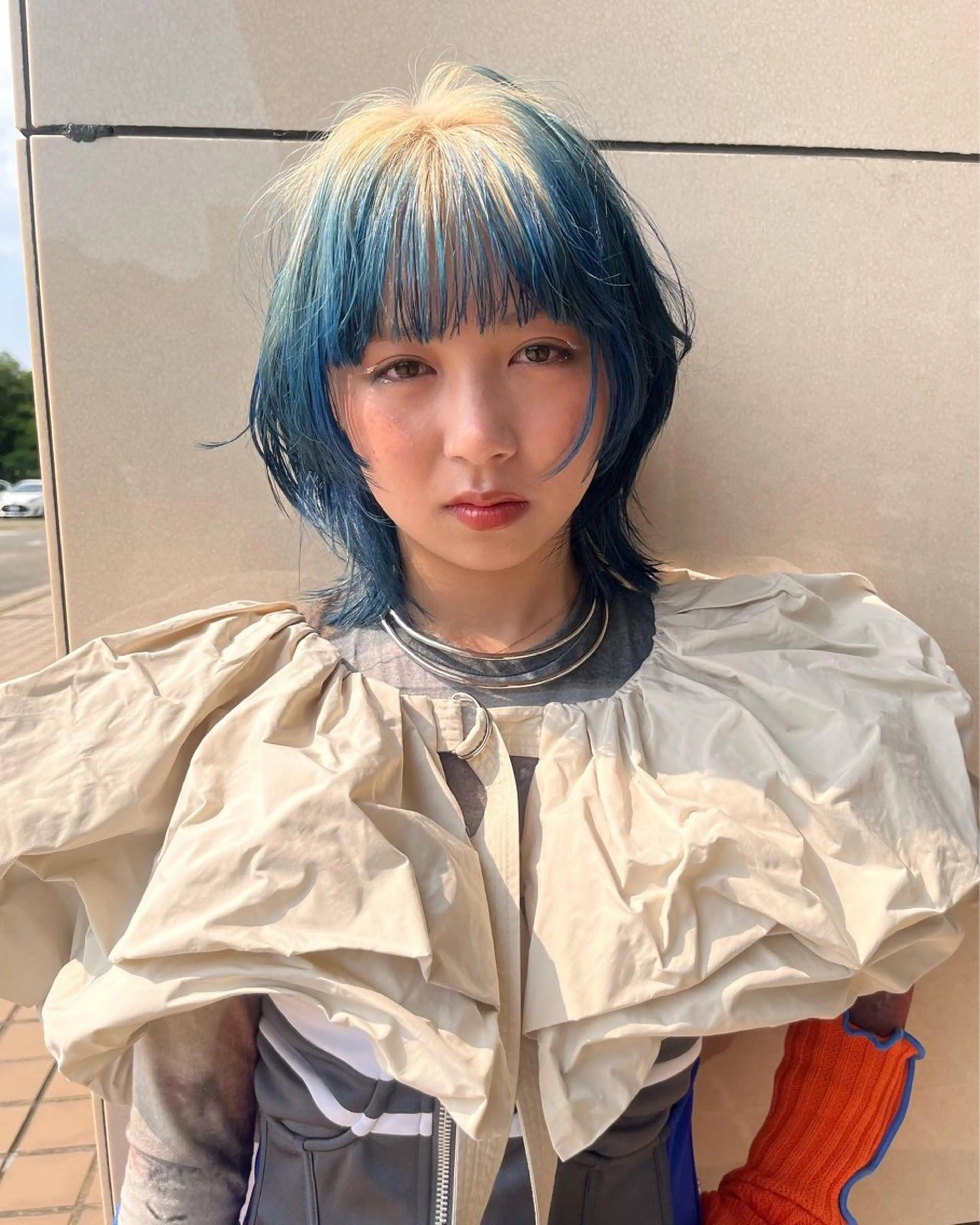 カット+ダブルカラー+カラーの写真