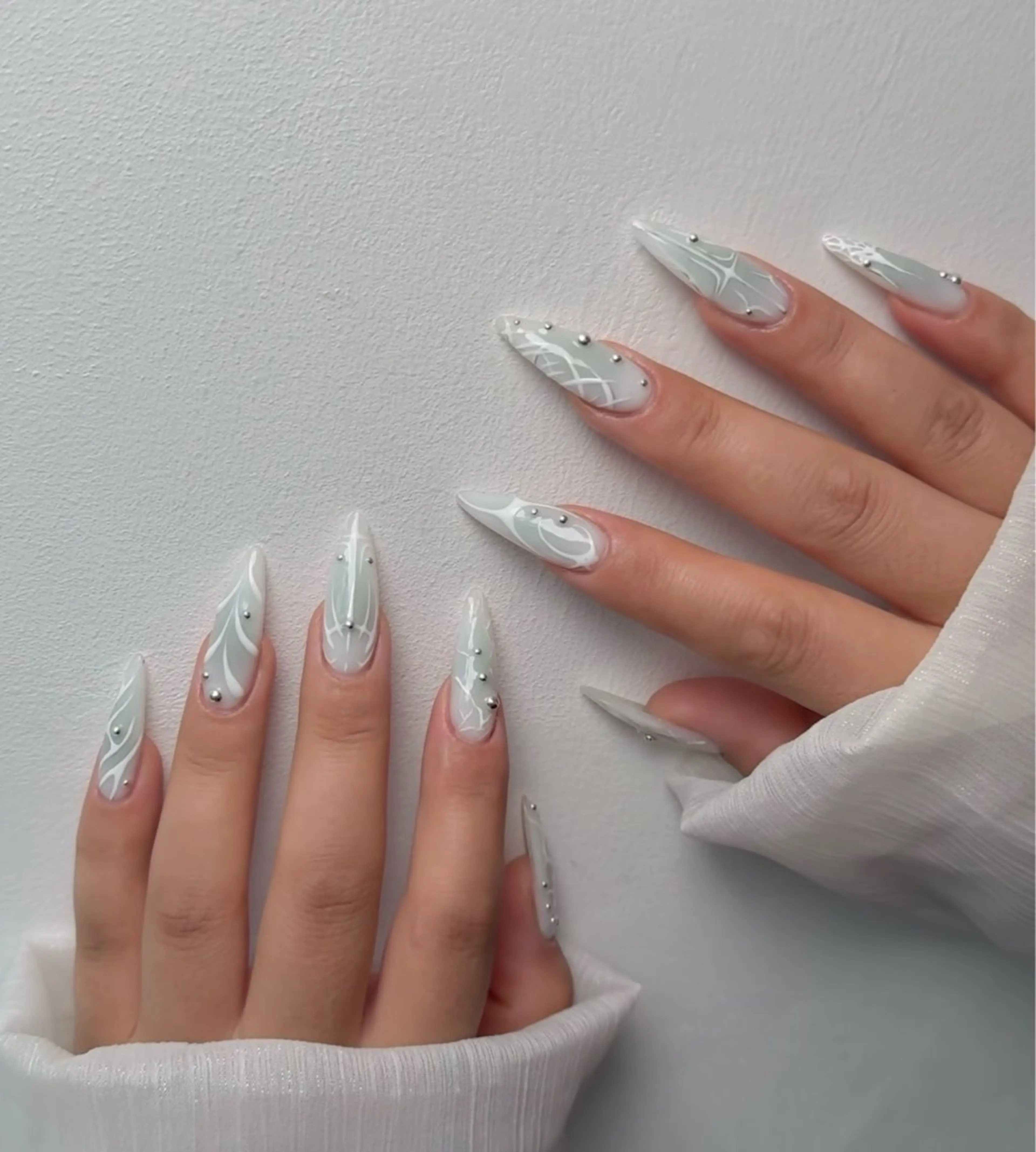 ネイル 韓国ネイル 持ち込み ニュアンスネイル ネイルチップ ハンドネイル TABI ANA.CHUOのネイルデザイン