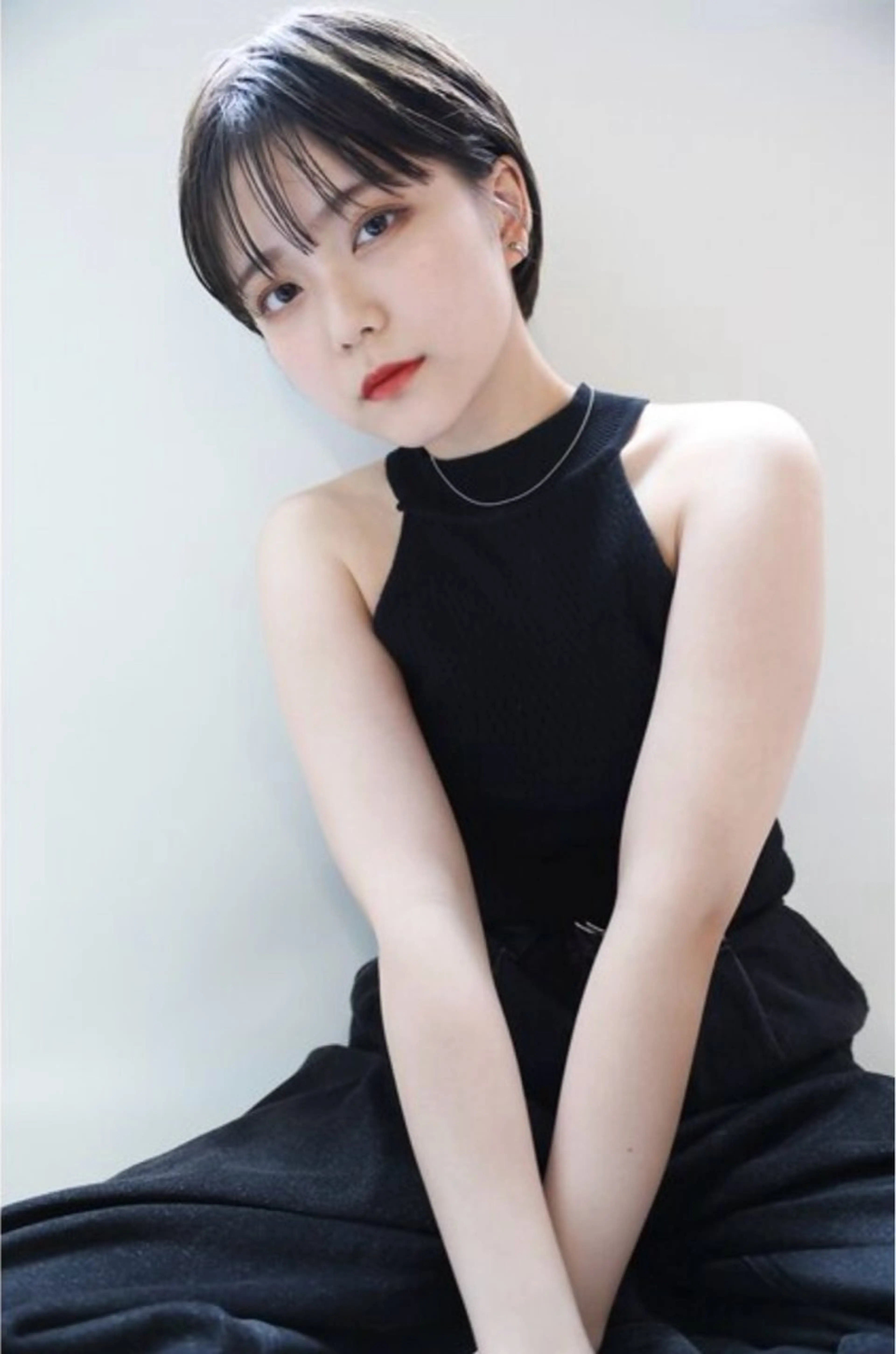 ショート カット ヘアカラー トリートメント JILL ユキのヘアスタイル