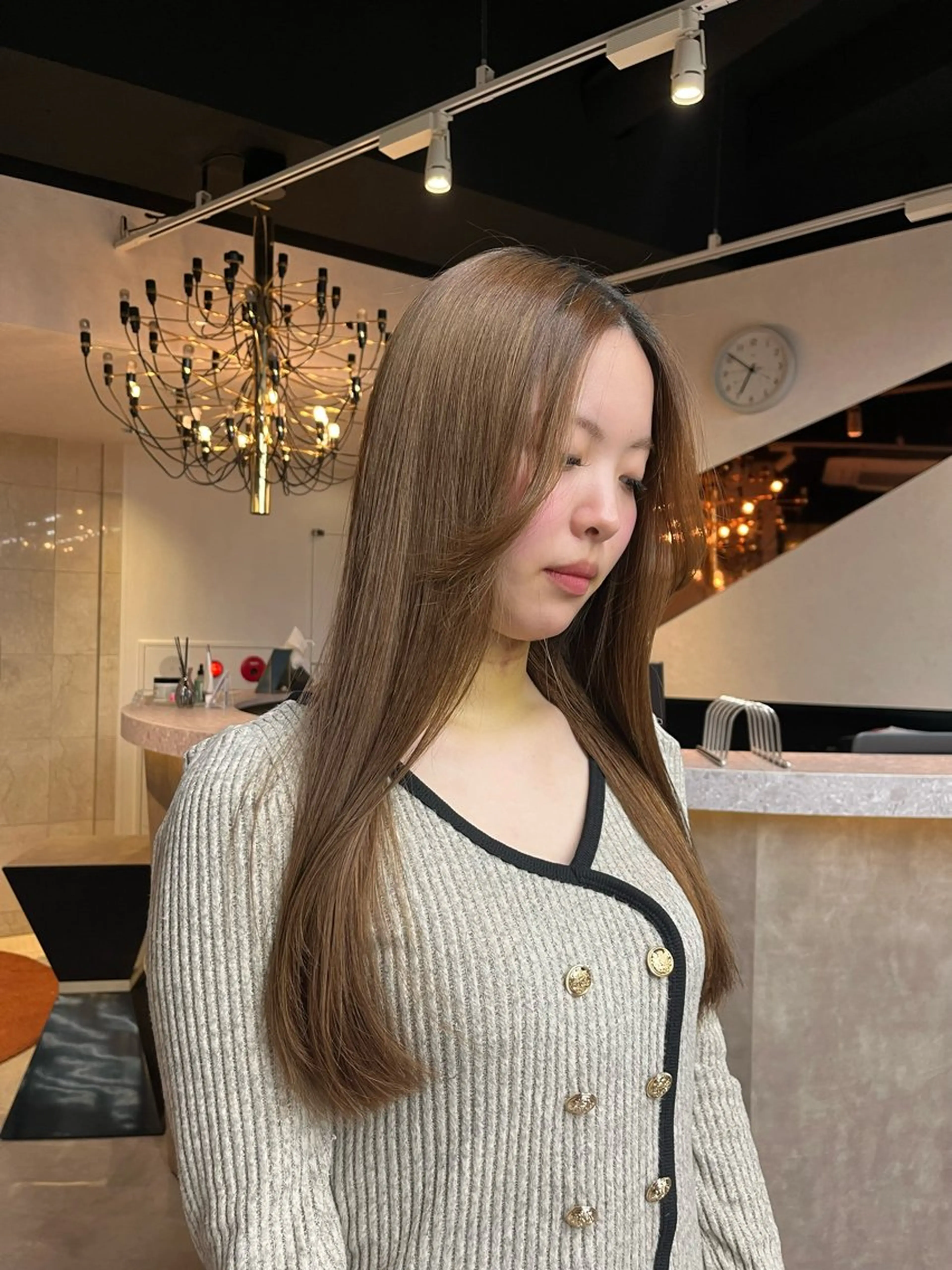 ロング み ゆのヘアスタイル