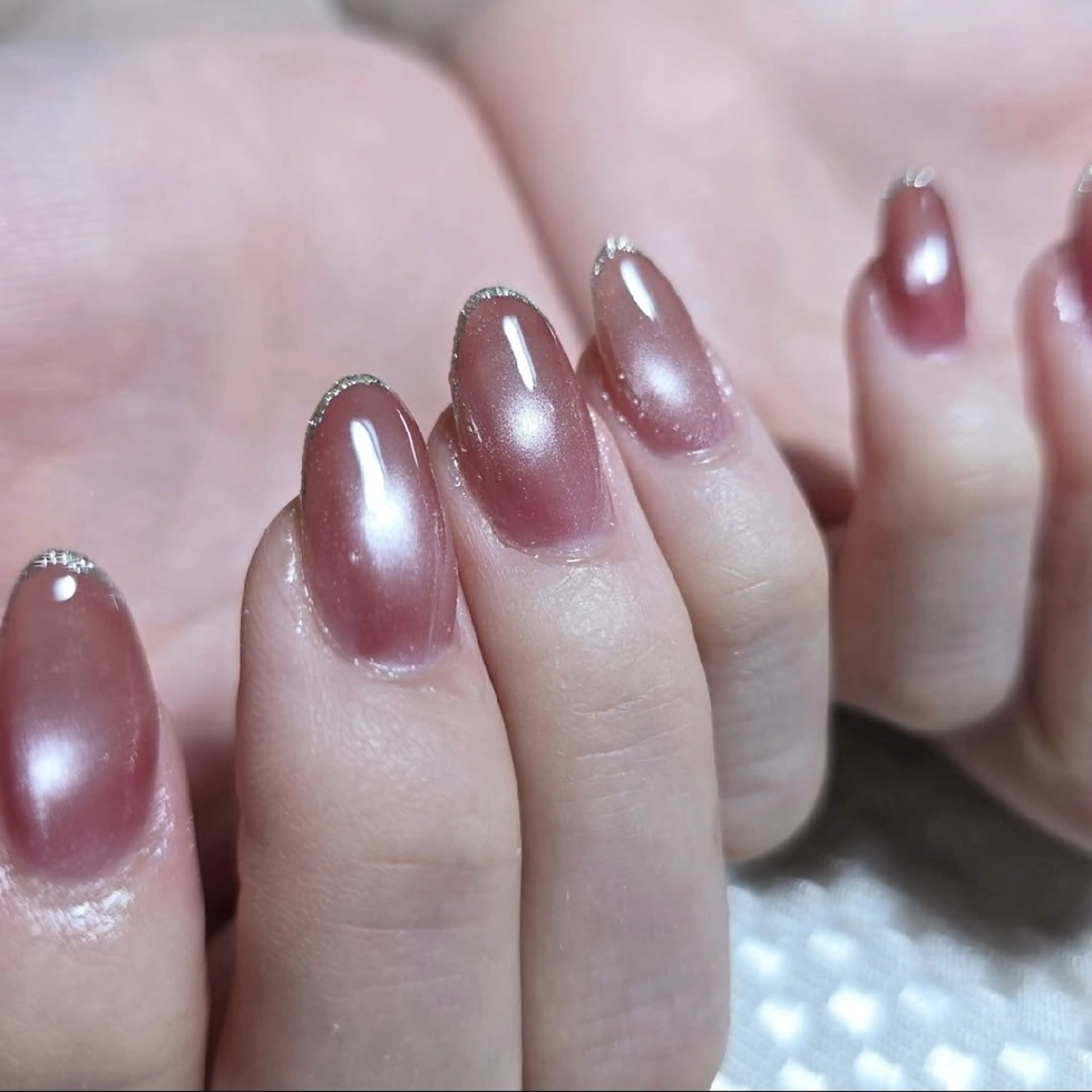ネイル ジェルネイル マグネットネイル もるみちゅ nail‪＆ジャグアのネイルデザイン