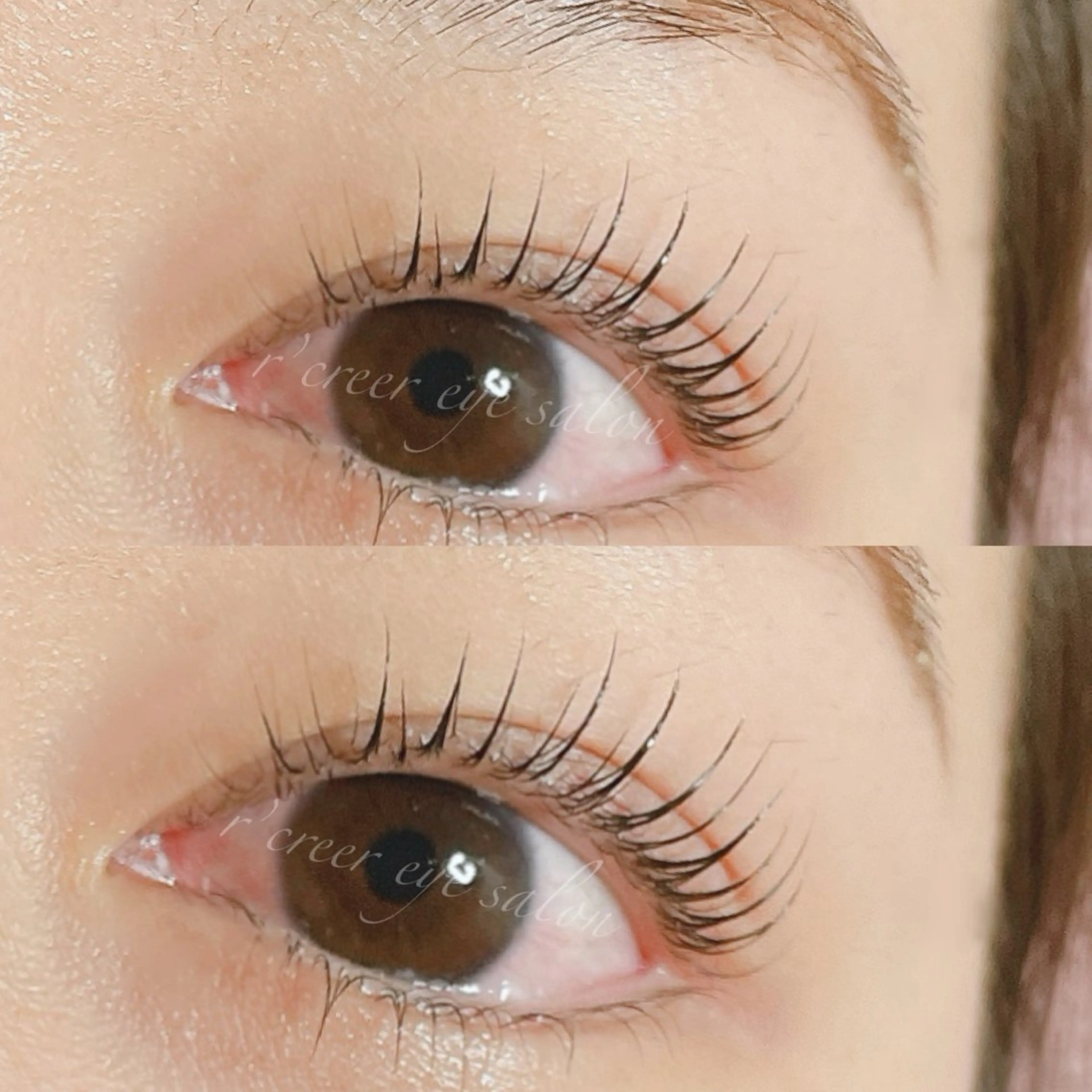 マツエク・マツパ パリジェンヌラッシュリフト r’creer eyesalon所属・たかはる🧸 r’creerのマツエク・マツパデザイン