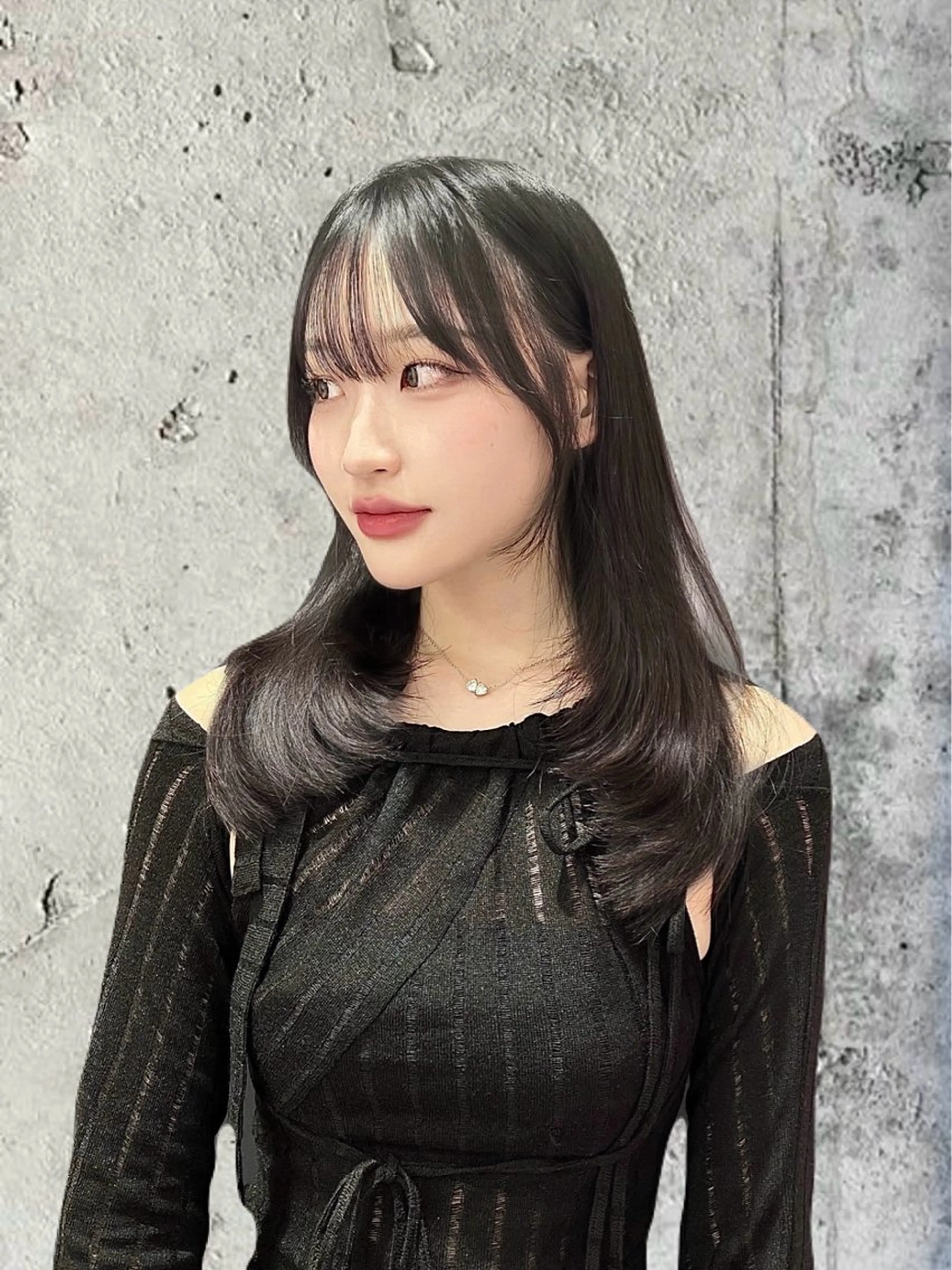 ロング カット ヘアカラー トリートメント 韓国/縮毛矯正/ カンタのヘアスタイル