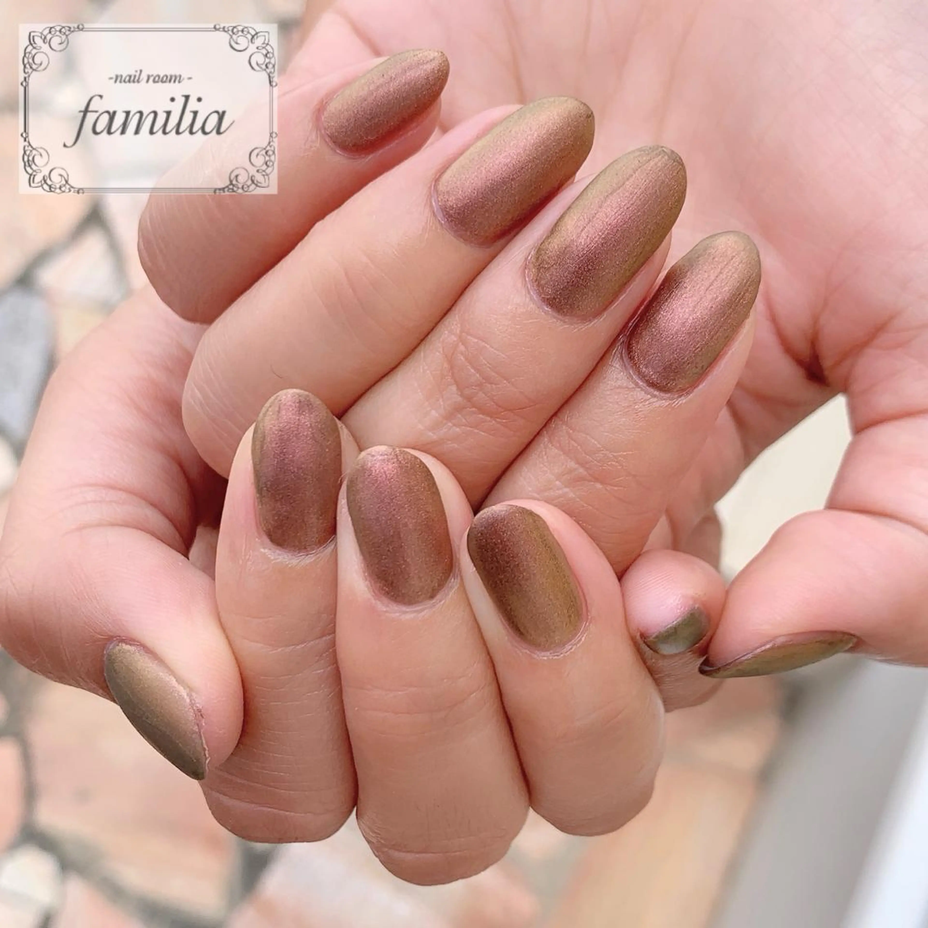 ネイル マットネイル ワンカラーネイル -nailroom- familiaのネイルデザイン