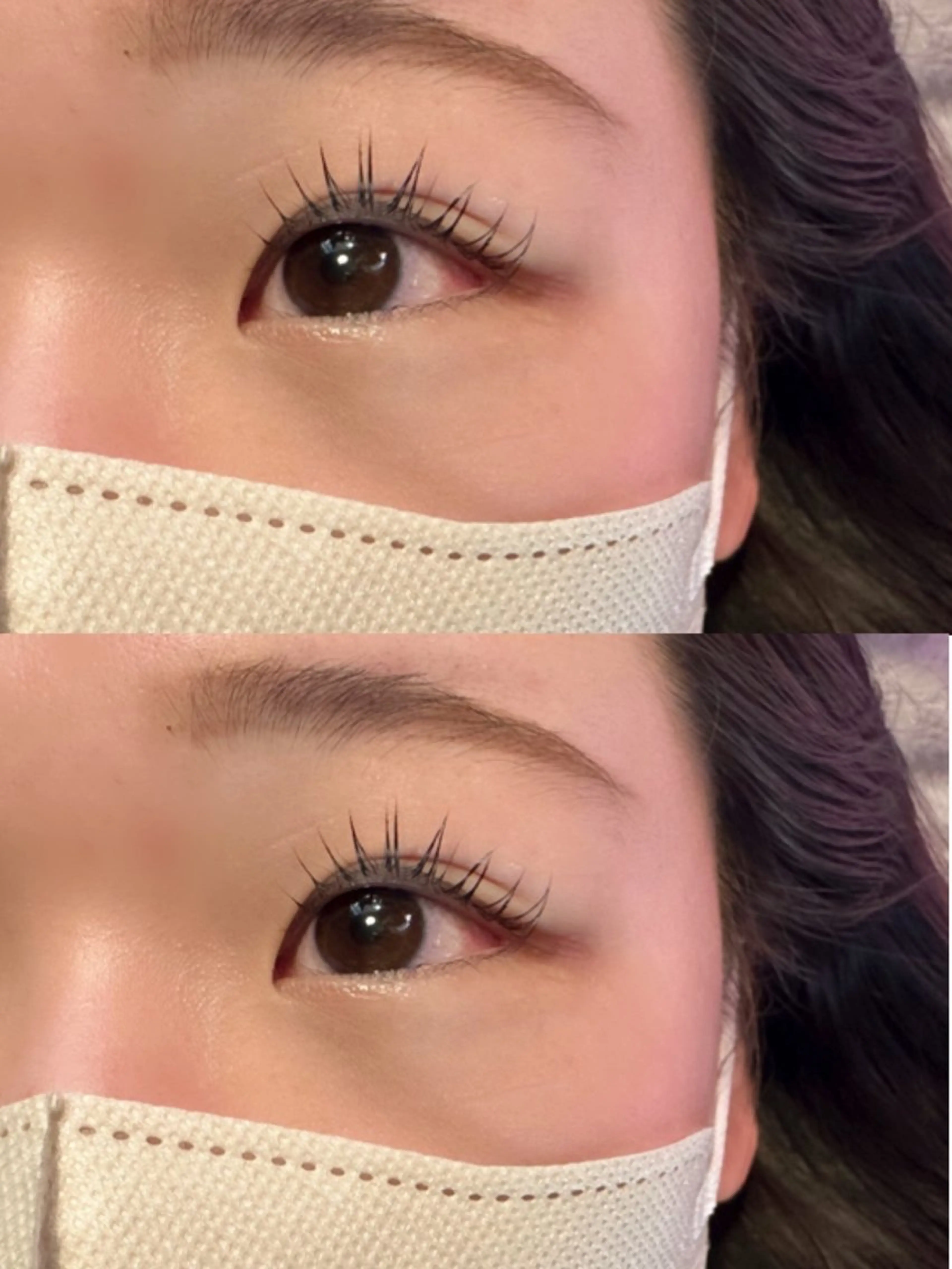 マツエク・マツパ Cカール マツパ 🦋きつない みゆ🦋のマツエク・マツパデザイン