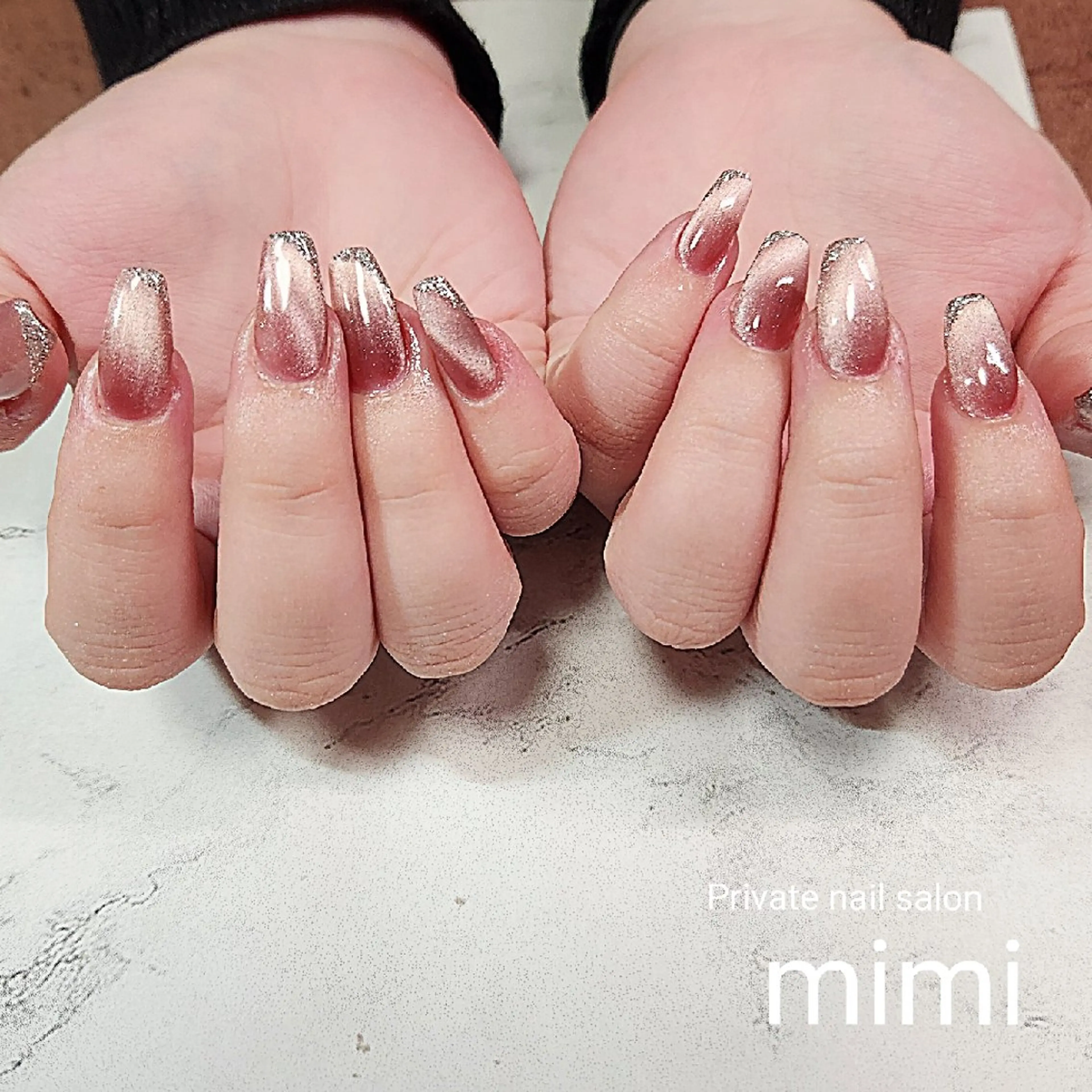 ネイル マグネットネイル ハンドネイル 博多ネイル ｍｉｍｉのネイルデザイン