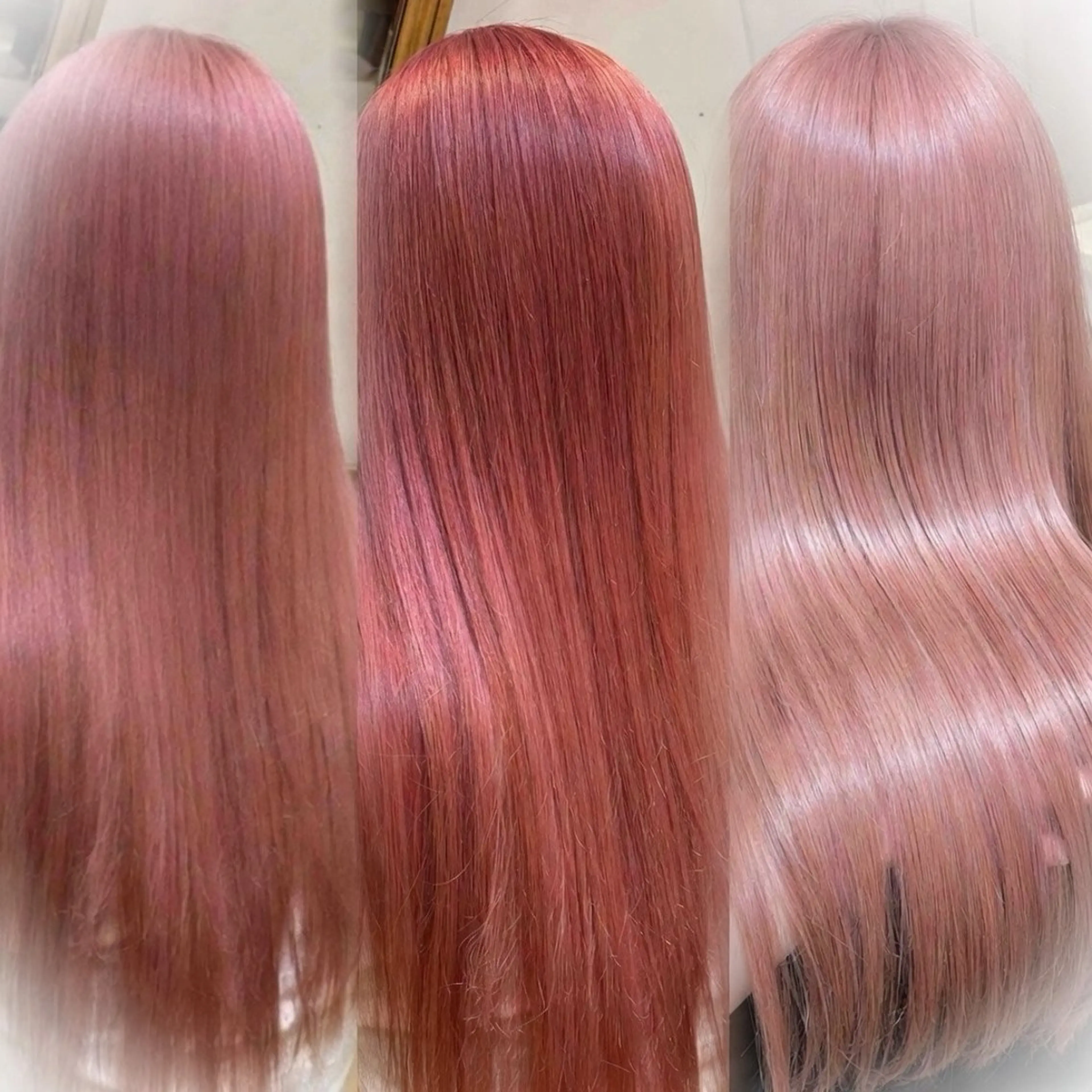 ロング カラー ベージュカラー ブリーチ ブラウンカラー ケアブリーチ カシス カット ヘアカラー トリートメント 👑髪質改善wカラー /ハイトーン/アユカのヘアスタイル