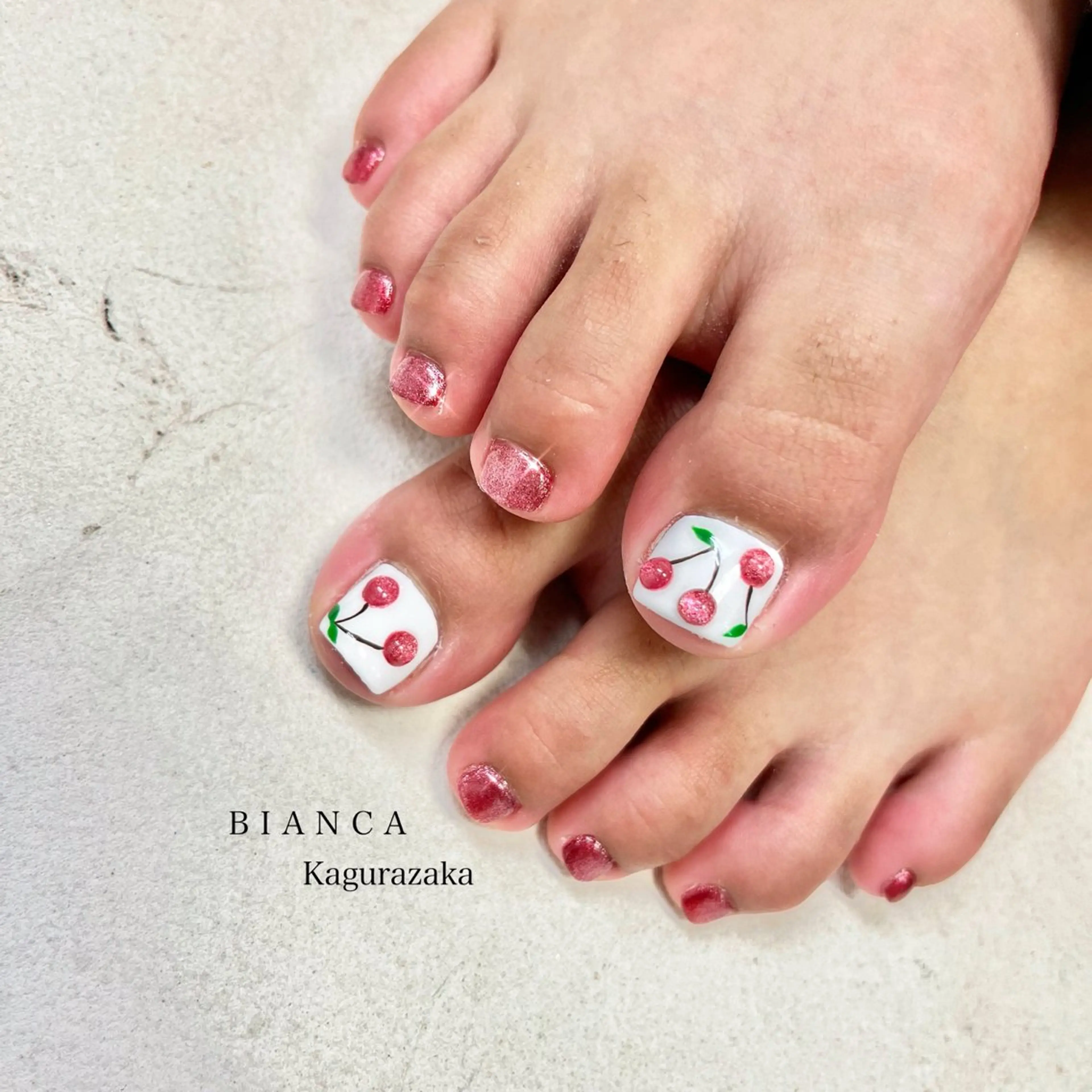 ネイル フットネイル BIANCA Ouchidaのネイルデザイン
