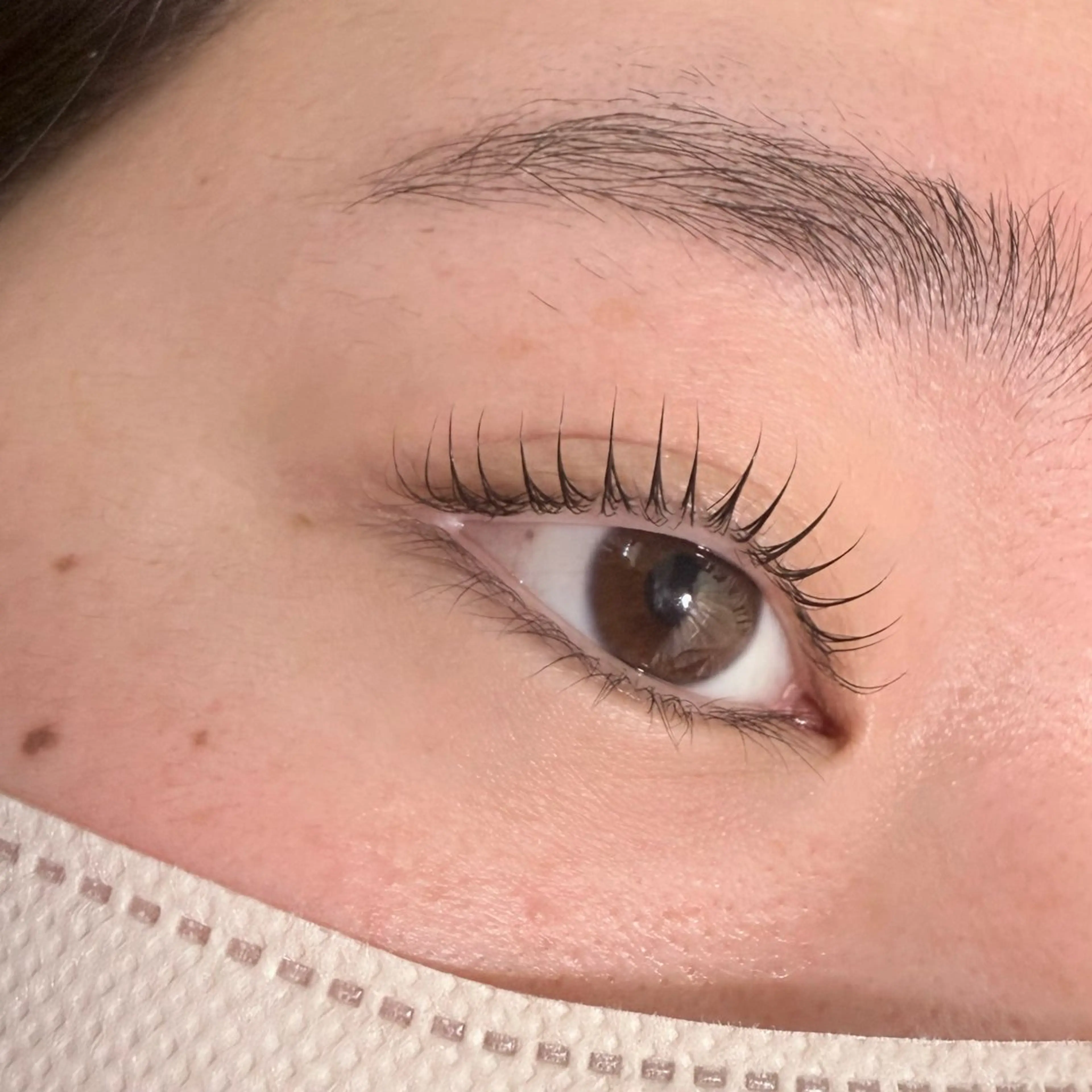 【再来】上まつげパーマ＋保湿トリートメント　束感仕上げの写真