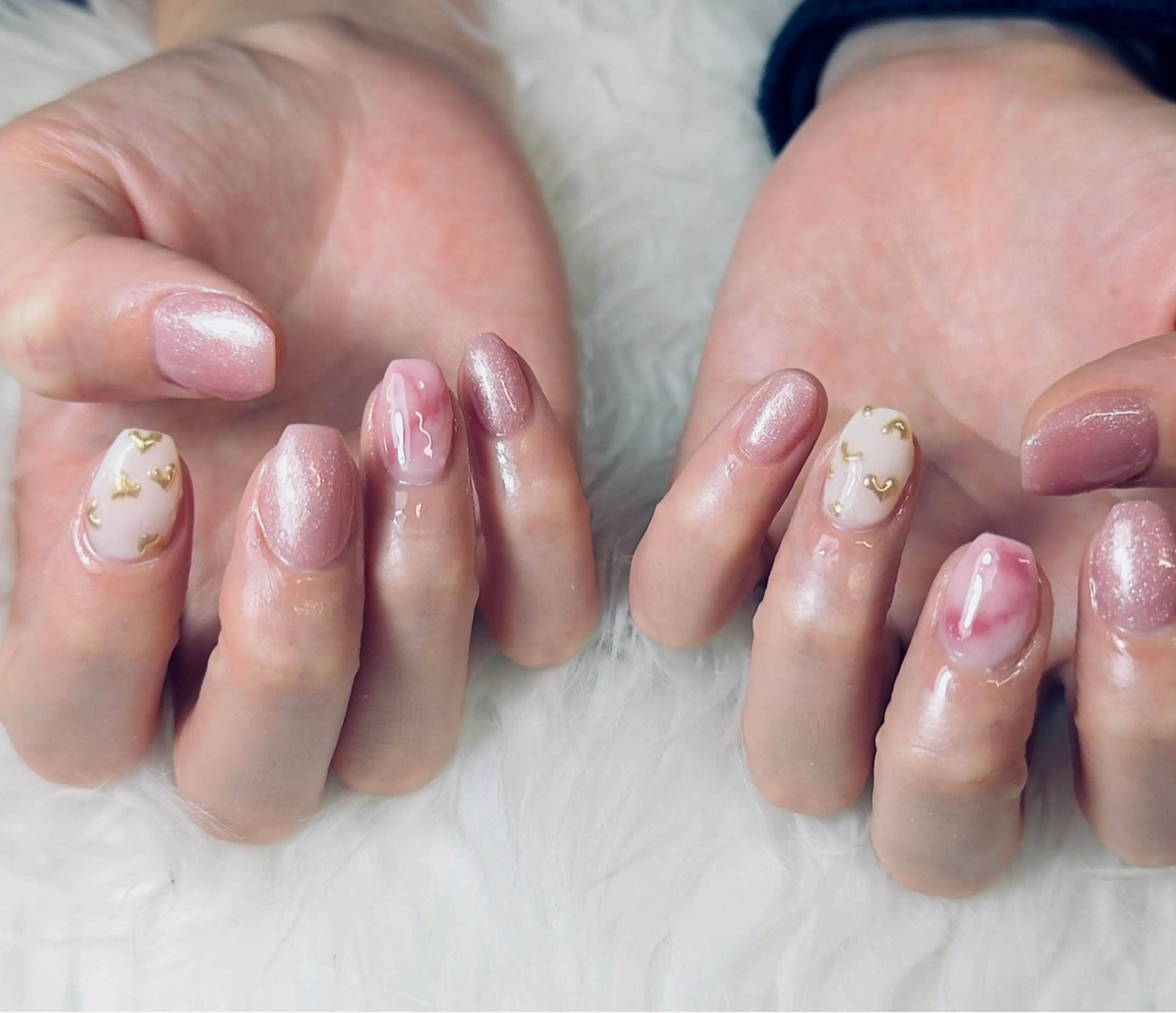 ネイル チークネイル フットネイル フレンチネイル グラデーション 韓国ネイル Yuki nail staffのネイルデザイン
