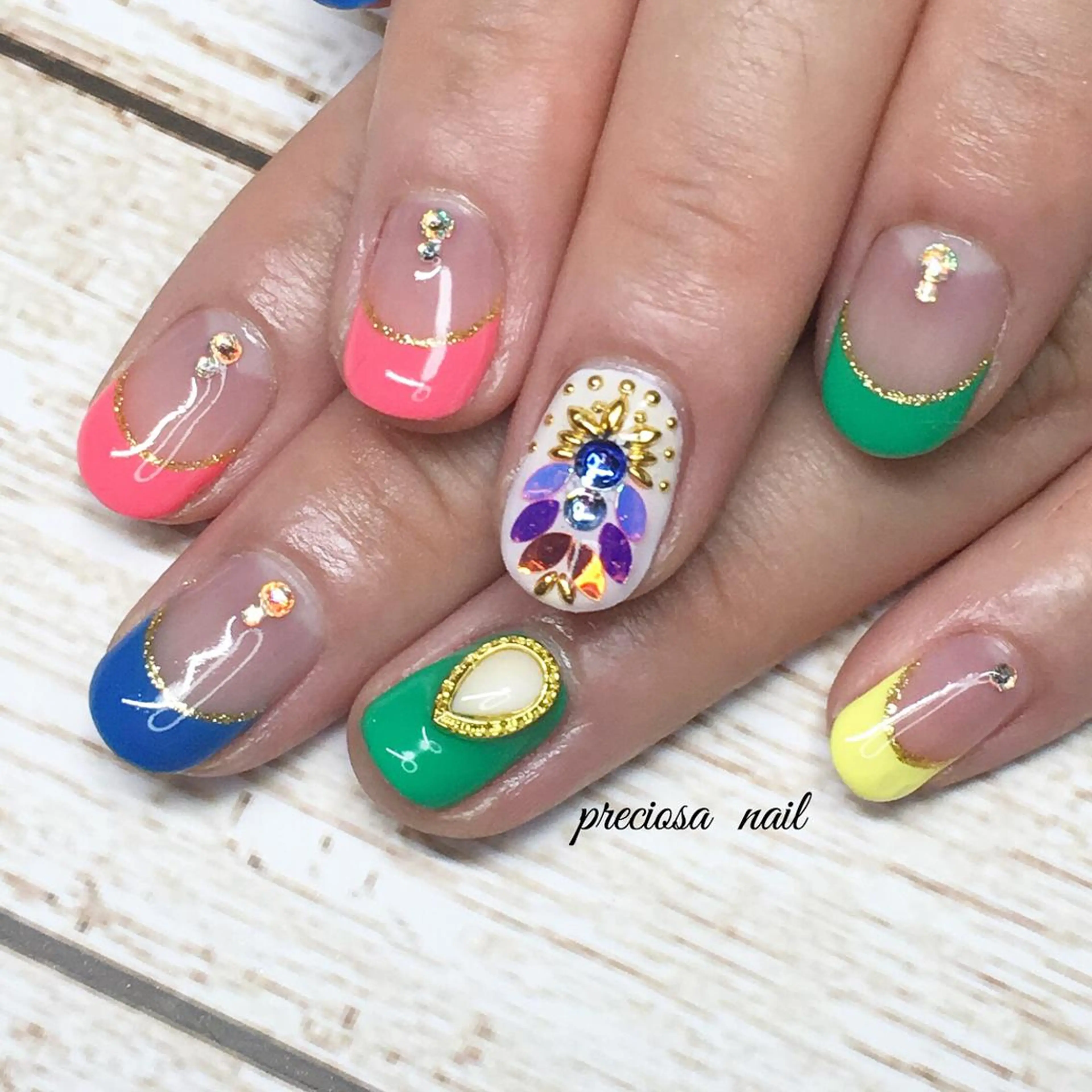 ネイル preciosa.nail所属・久場 晴美のネイルデザイン