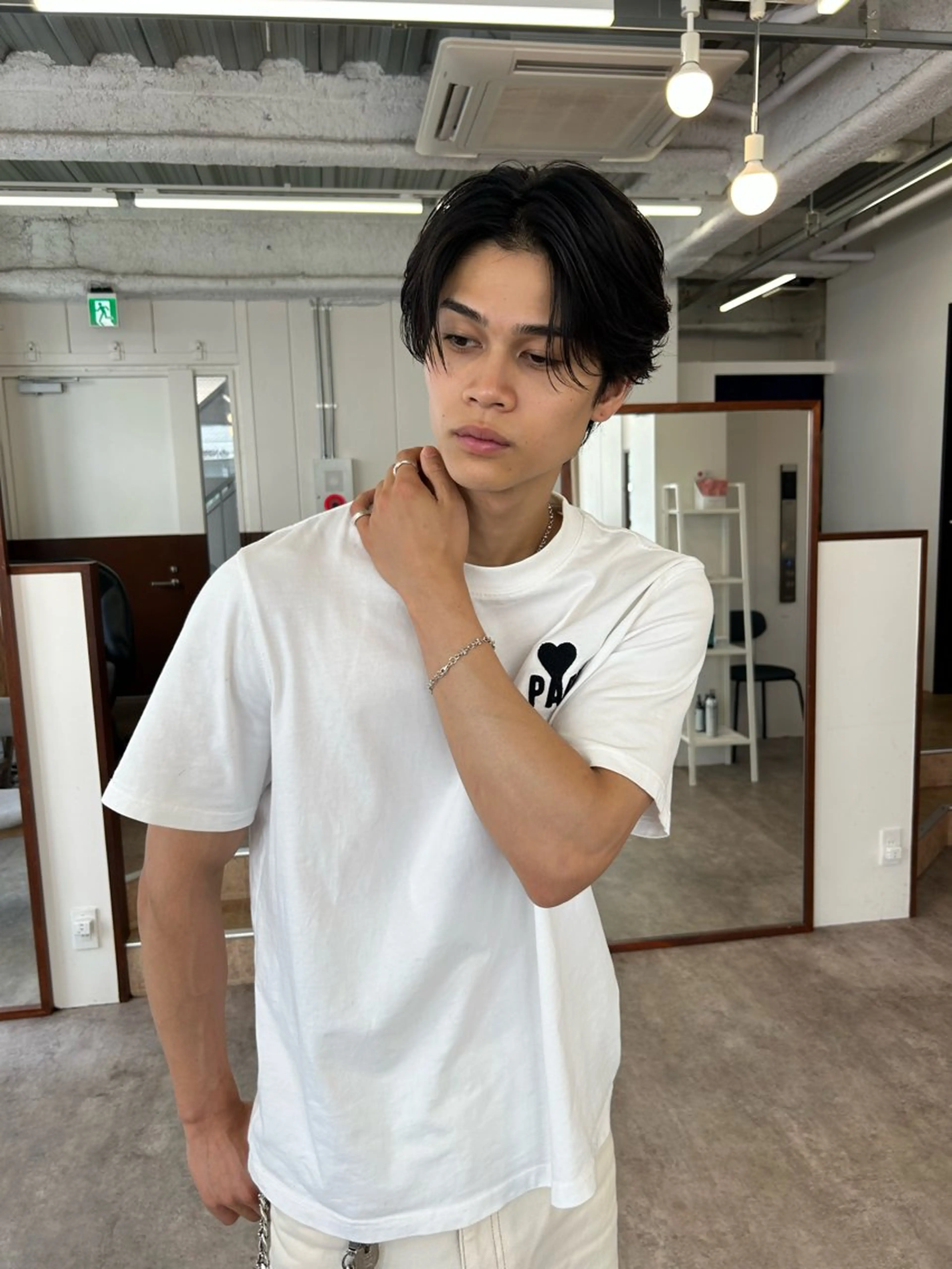 メンズ カット 縮毛矯正 横浜メンズ特化 田中リョウのヘアスタイル