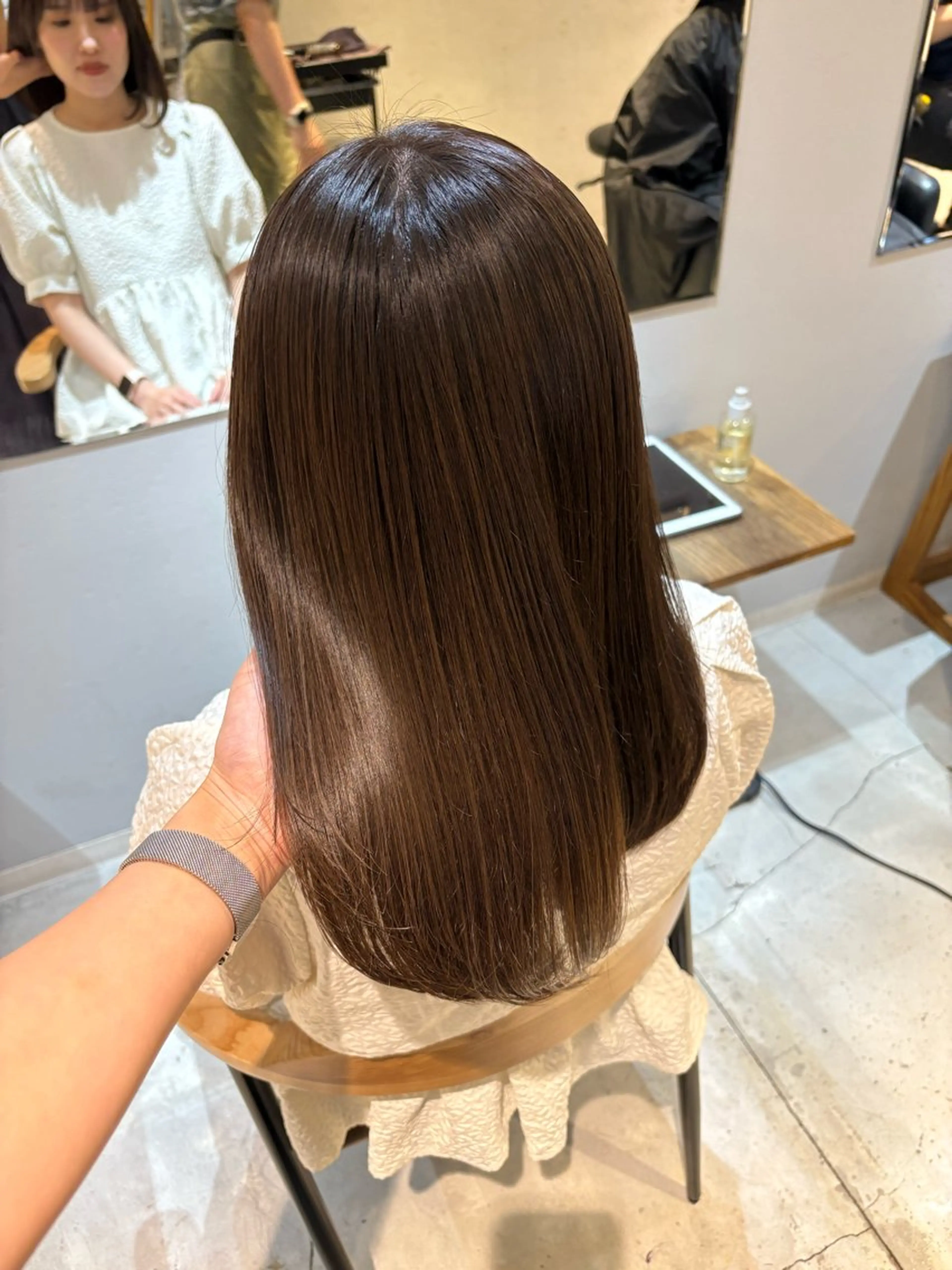 セミロング カット ヘアカラー トリートメント ✨【店長】Lily. 北千住Seina✨のヘアスタイル