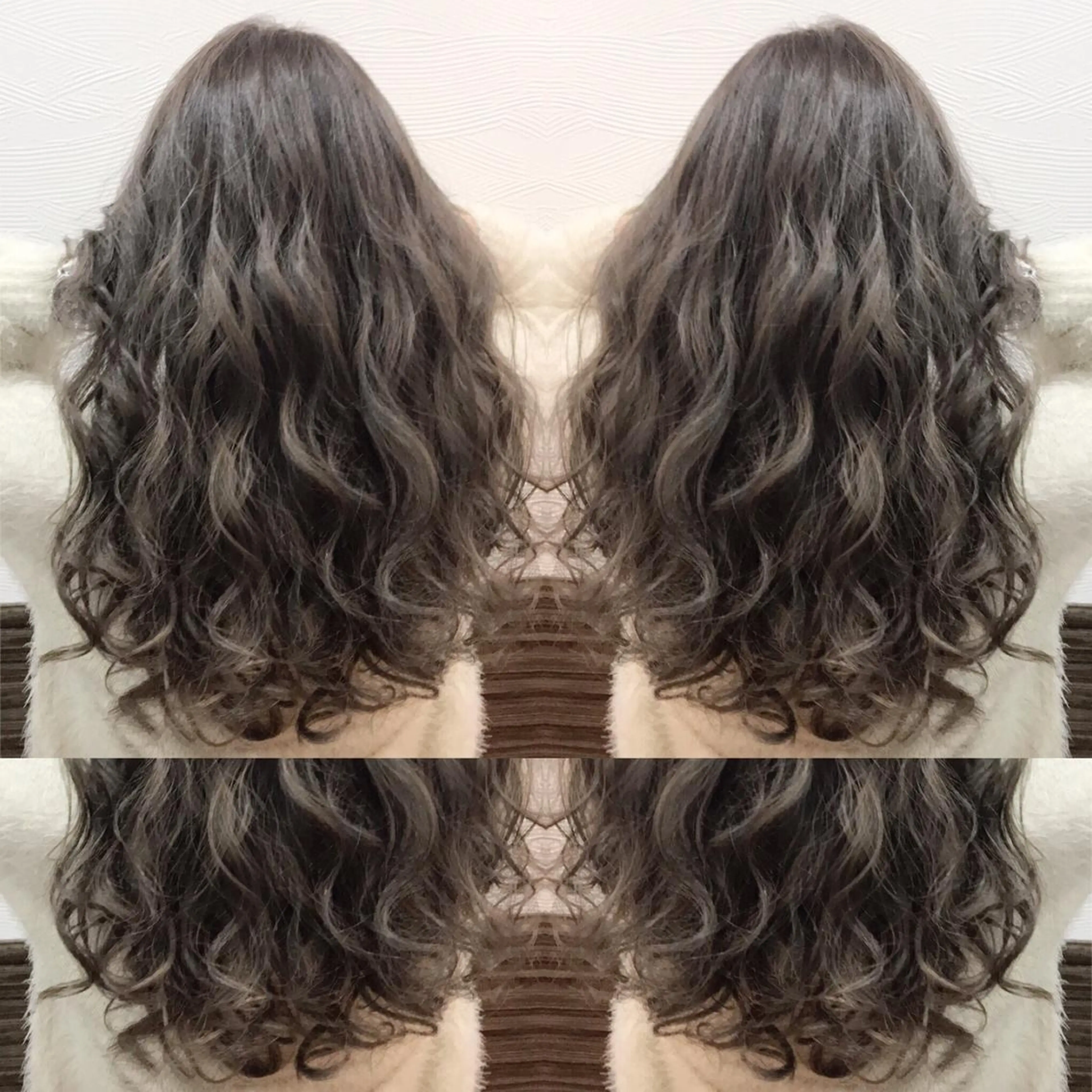 ロング カラー グレージュ supbytomee所属・カラー特化型サロン #SUP.のヘアスタイル