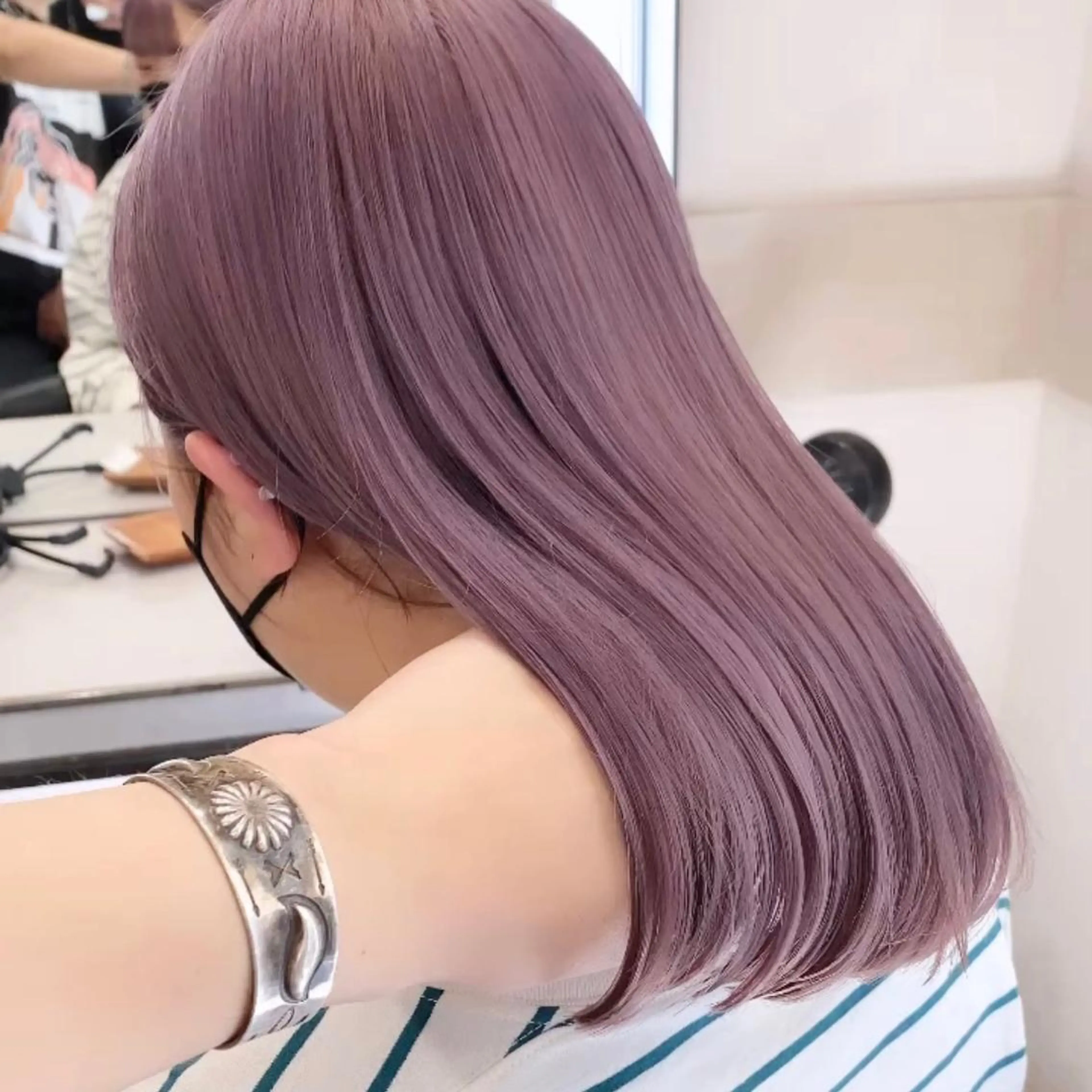 ミディアム カラー ヘアカラー トリートメント カラー系/カット特化 🟠オオタキマサシのヘアスタイル