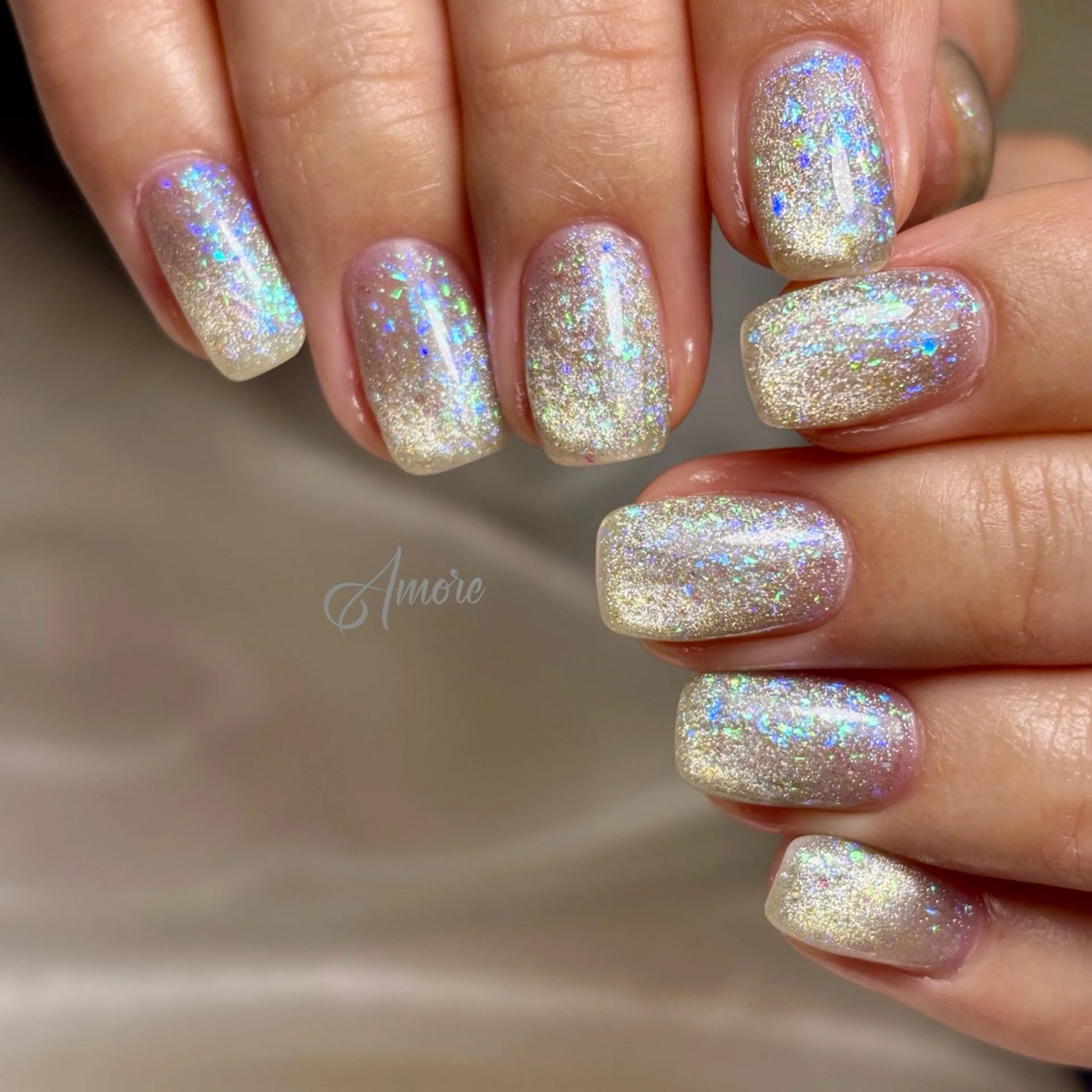 ネイル ジェルネイル キラキラネイル 韓国ネイル マグネットネイル パラジェル You kyehwaのネイルデザイン