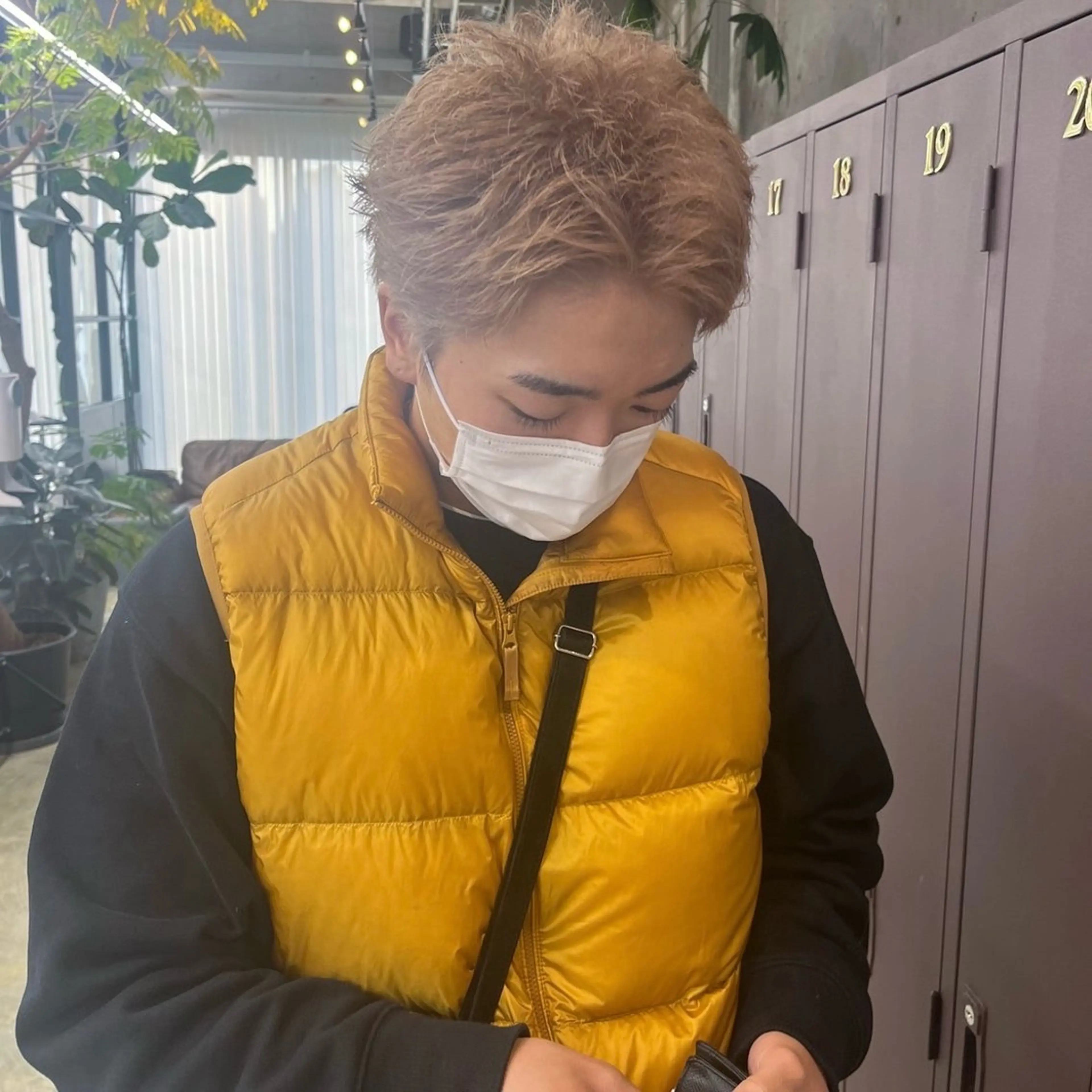 カラー メンズ myu 🐈⬛のヘアスタイル