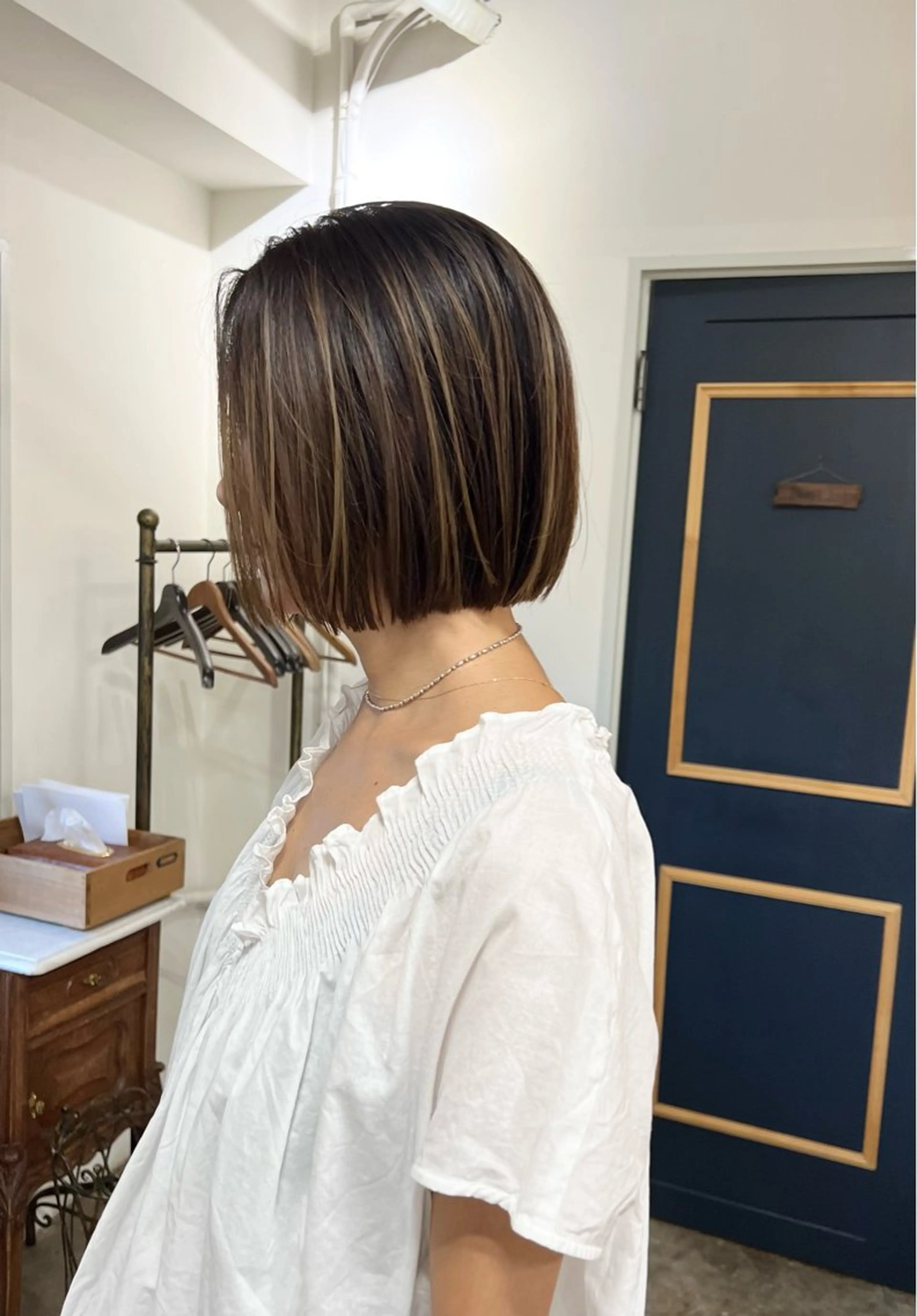 ショート カラー ブリーチ カット ヘアカラー トリートメント takada kohのヘアスタイル