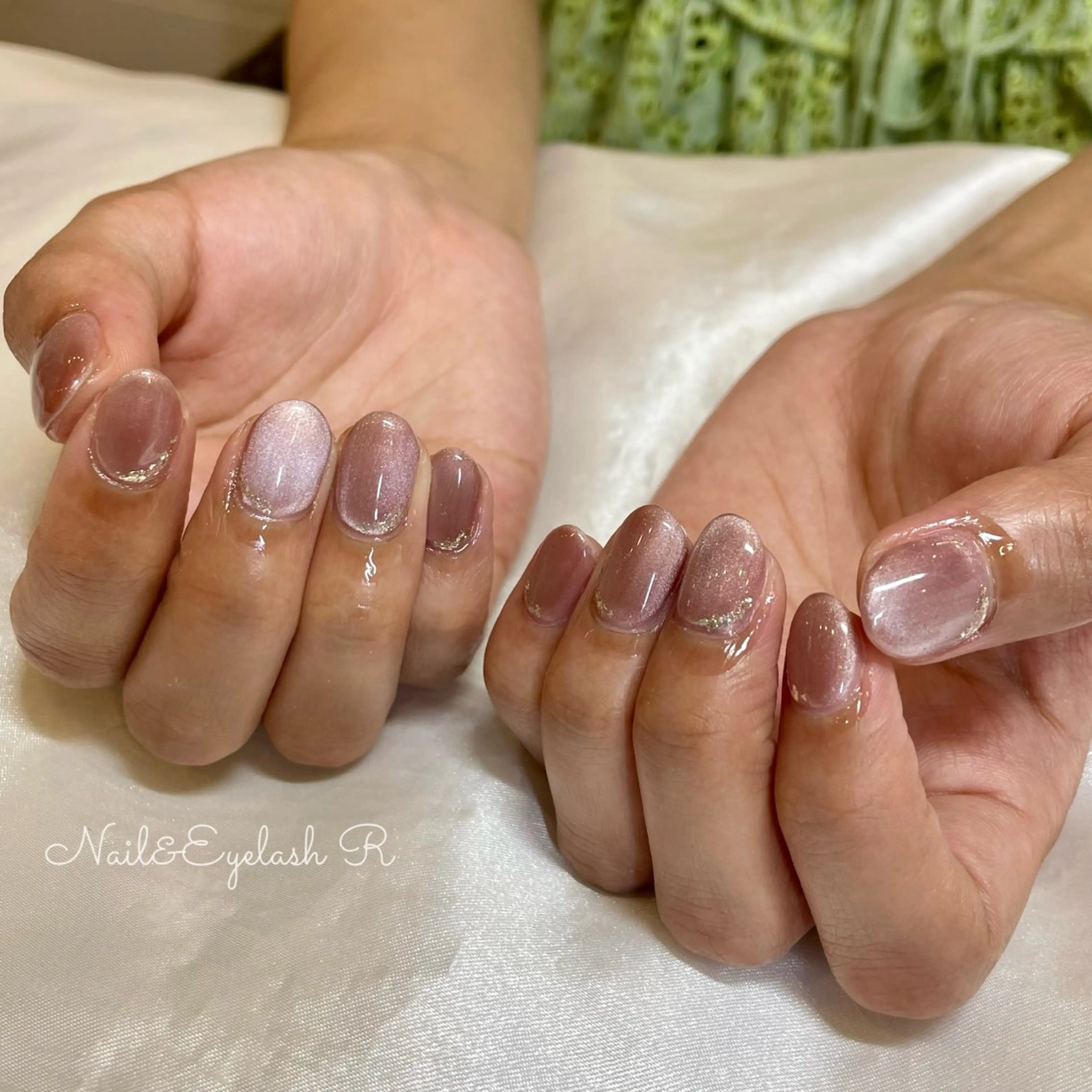 ショート 韓国風ヘア Nail Eyelash R所属・Nail Rのネイルデザイン