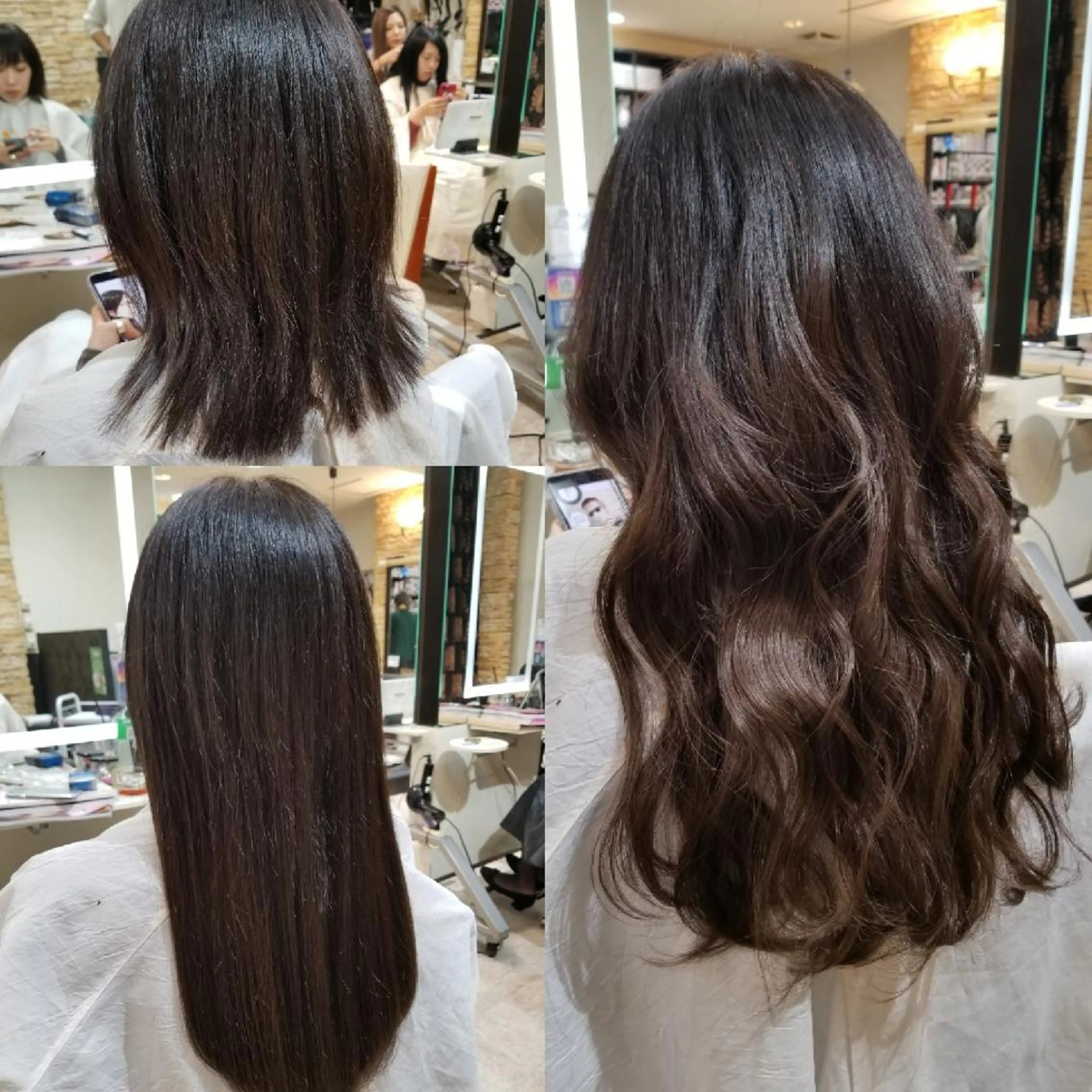 セミロング シールエクステ エクステ カット エクステ ANKH CROSS 池袋所属・*エクステ/髪質改善 カラー特化*マサキのヘアスタイル