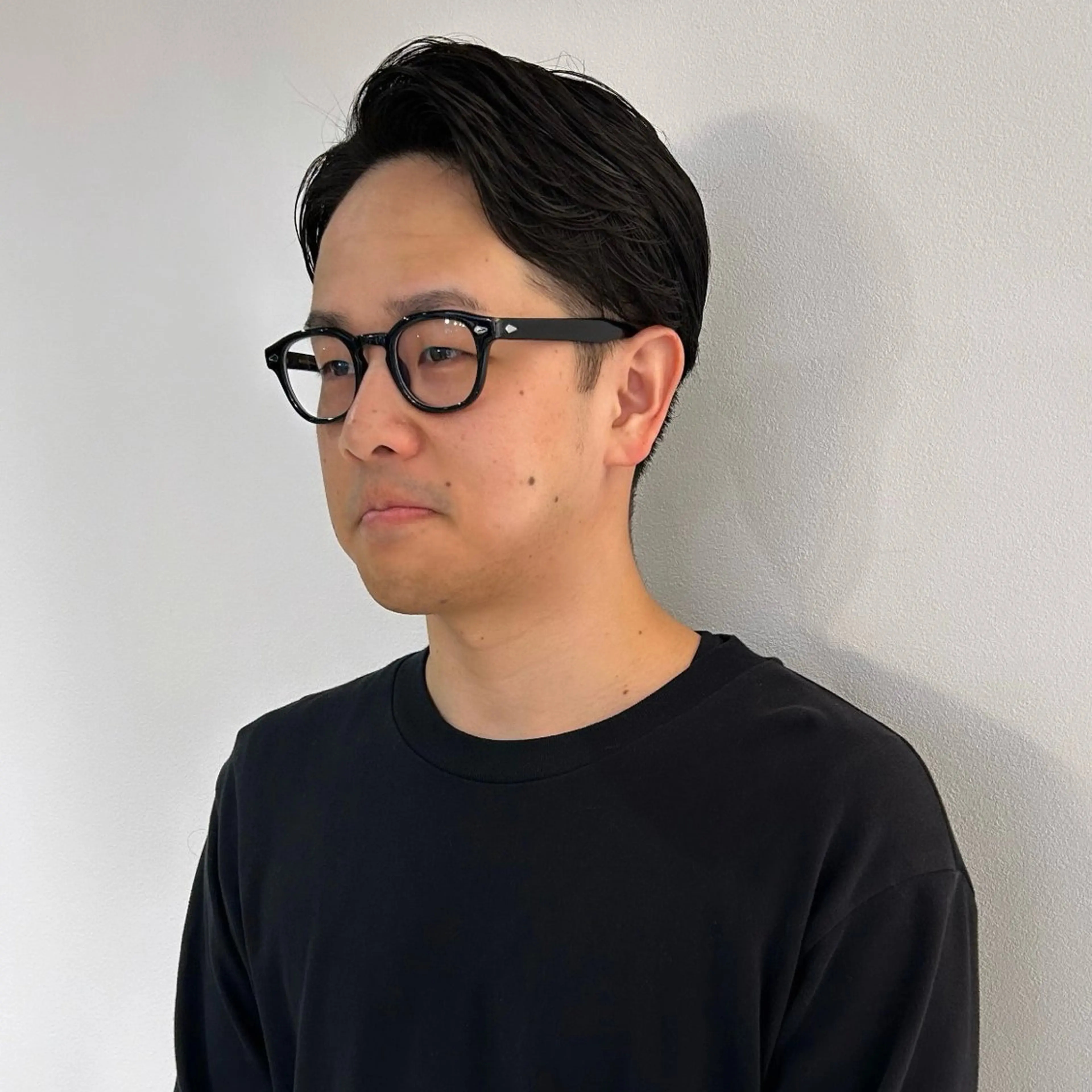 メンズ カット ちさと/メンズ ショート/縮毛矯正のヘアスタイル