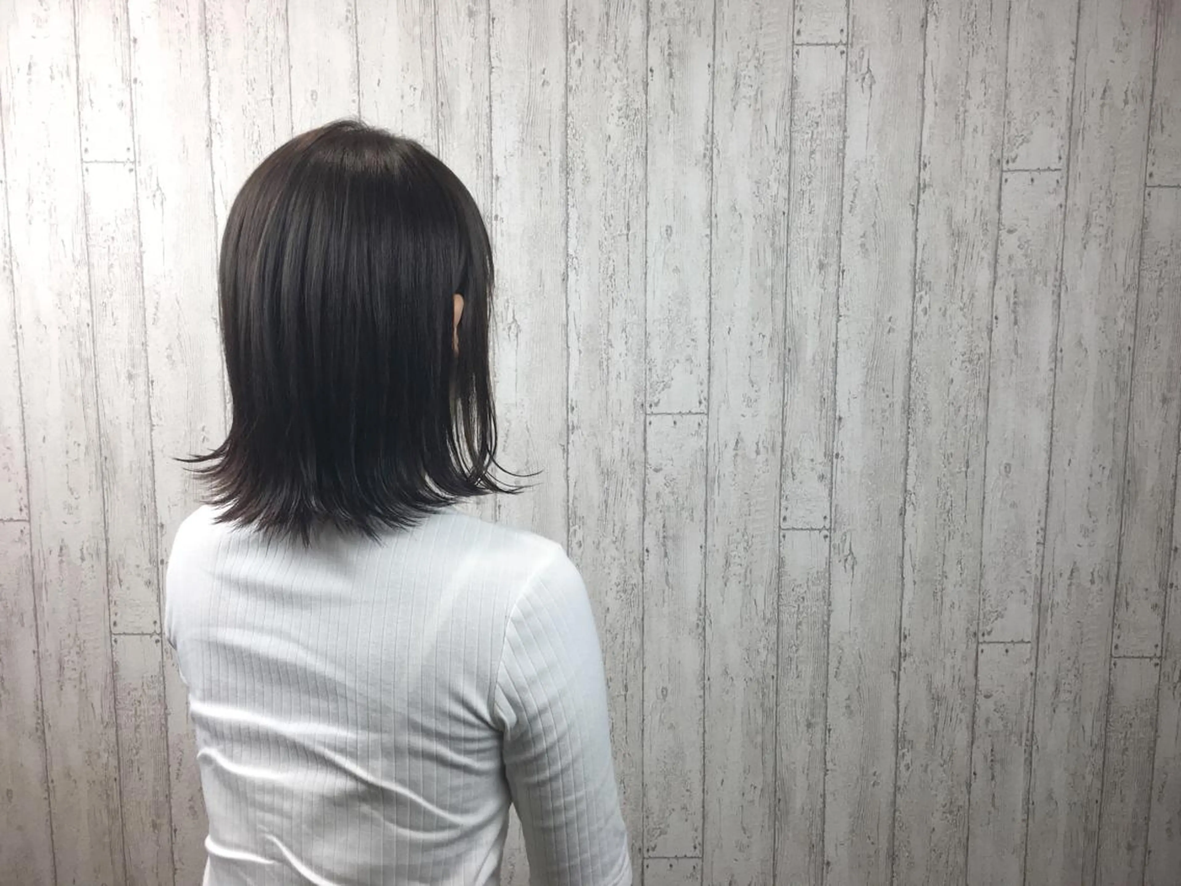 ミディアム カラー カット ヘアカラー カット／メンズカット 藤田麻衣のヘアスタイル