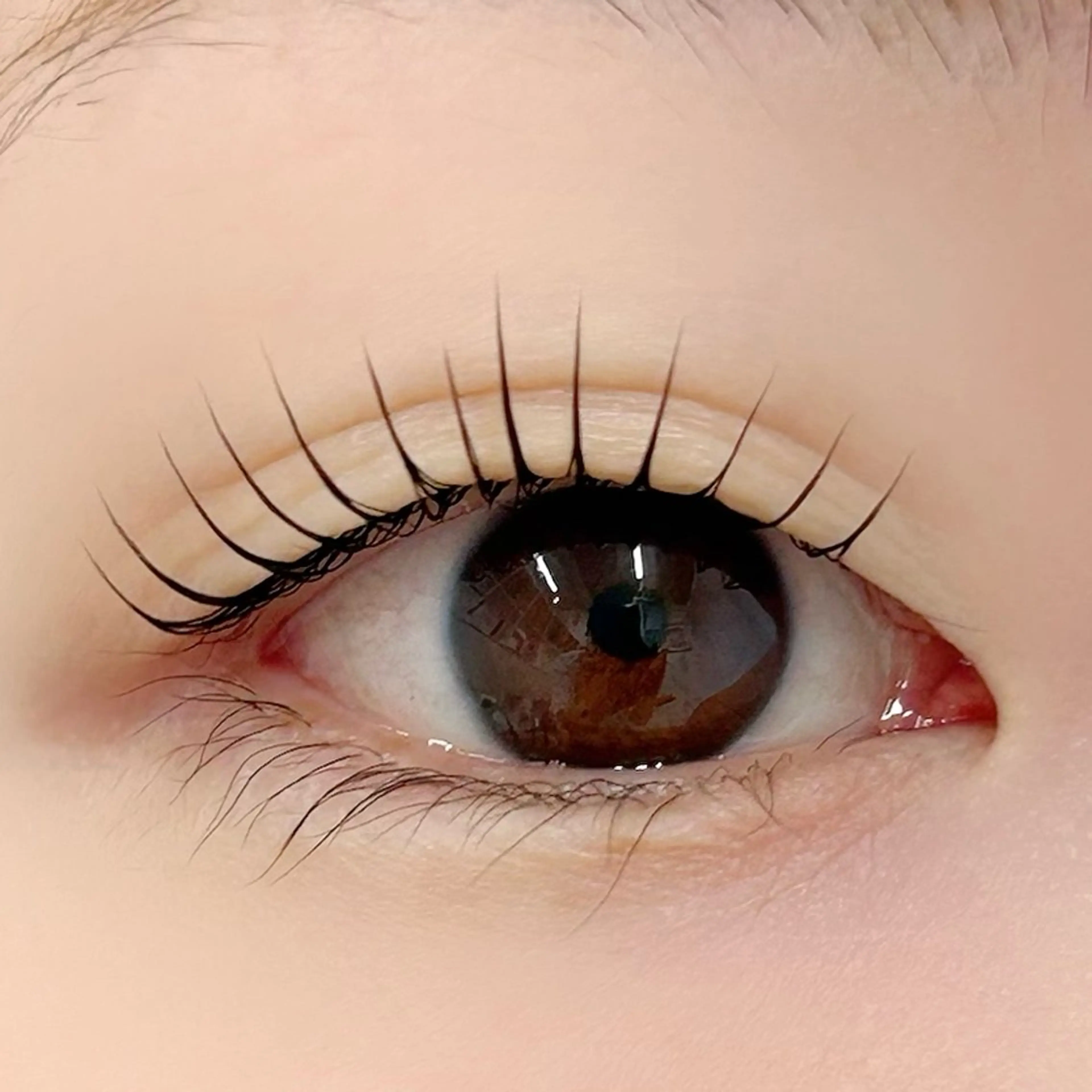 マツエク・マツパ パリジェンヌラッシュリフト 一重×まつ毛パーマ BellFlower Aki（眉・まつげ）のマツエク・マツパデザイン